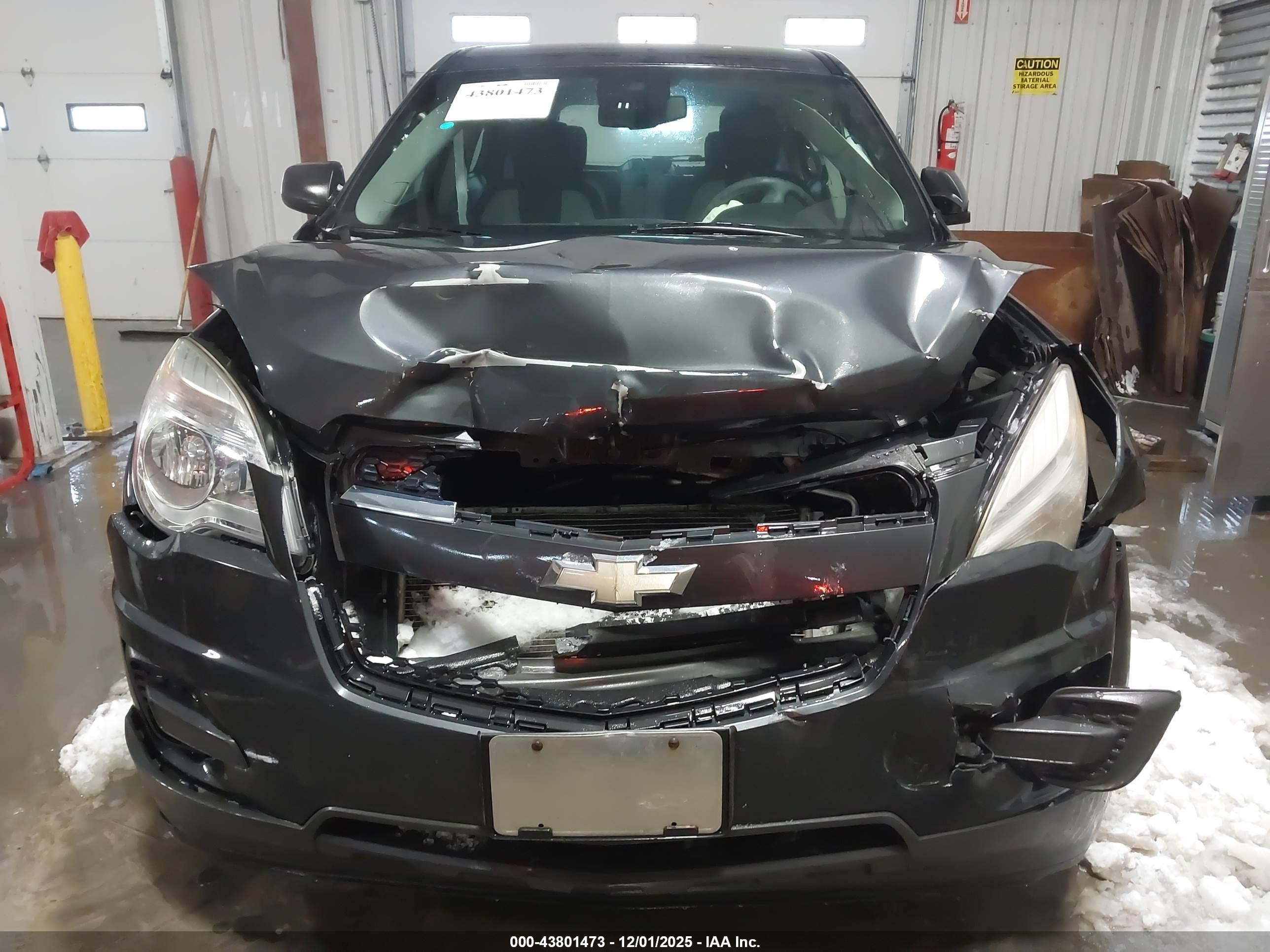 2013 Chevrolet Equinox Ls Gray vin: 2GNALBEK5D1124509