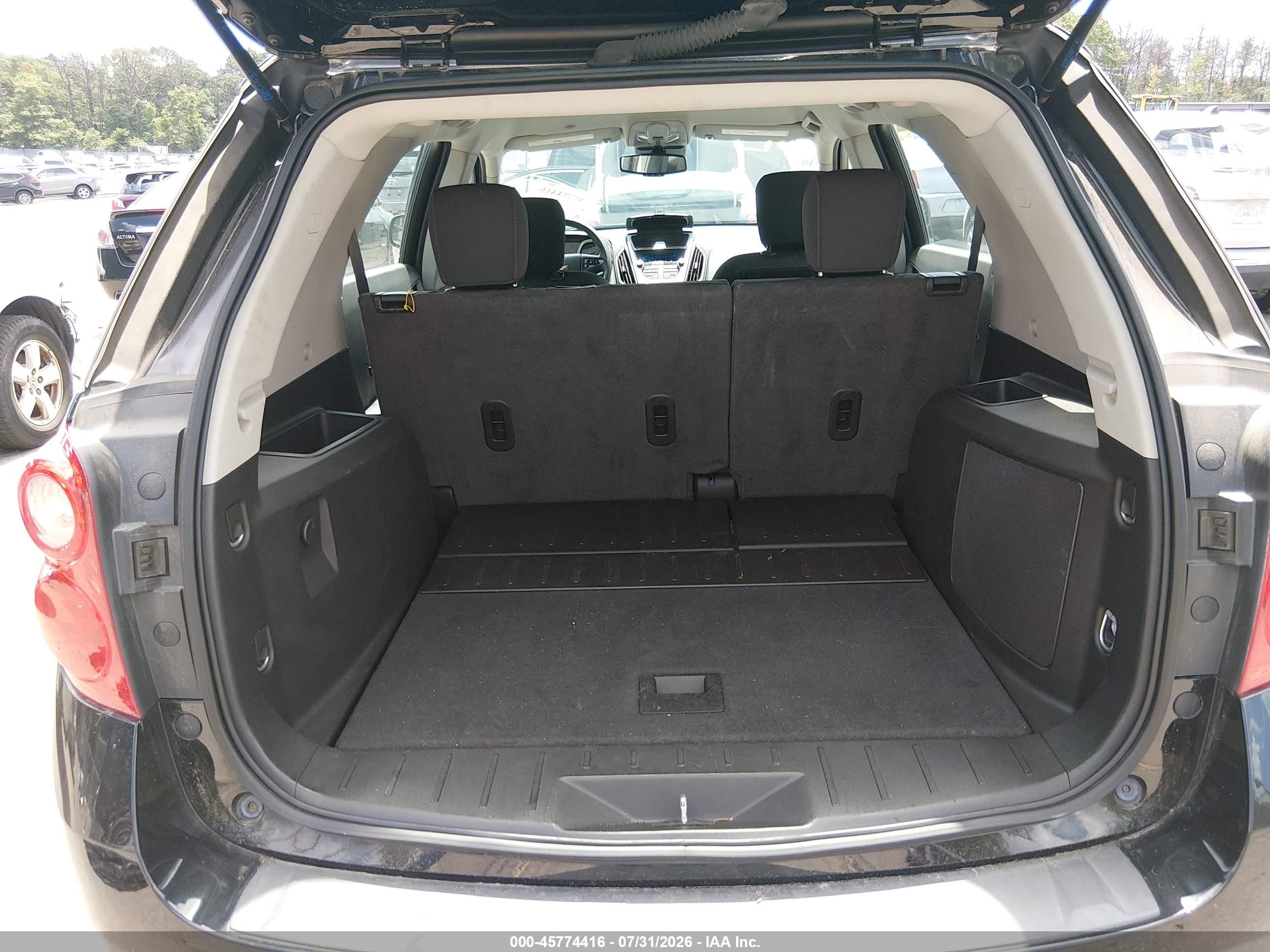 2013 Chevrolet Equinox Ls Black vin: 2GNALBEK5D1195693