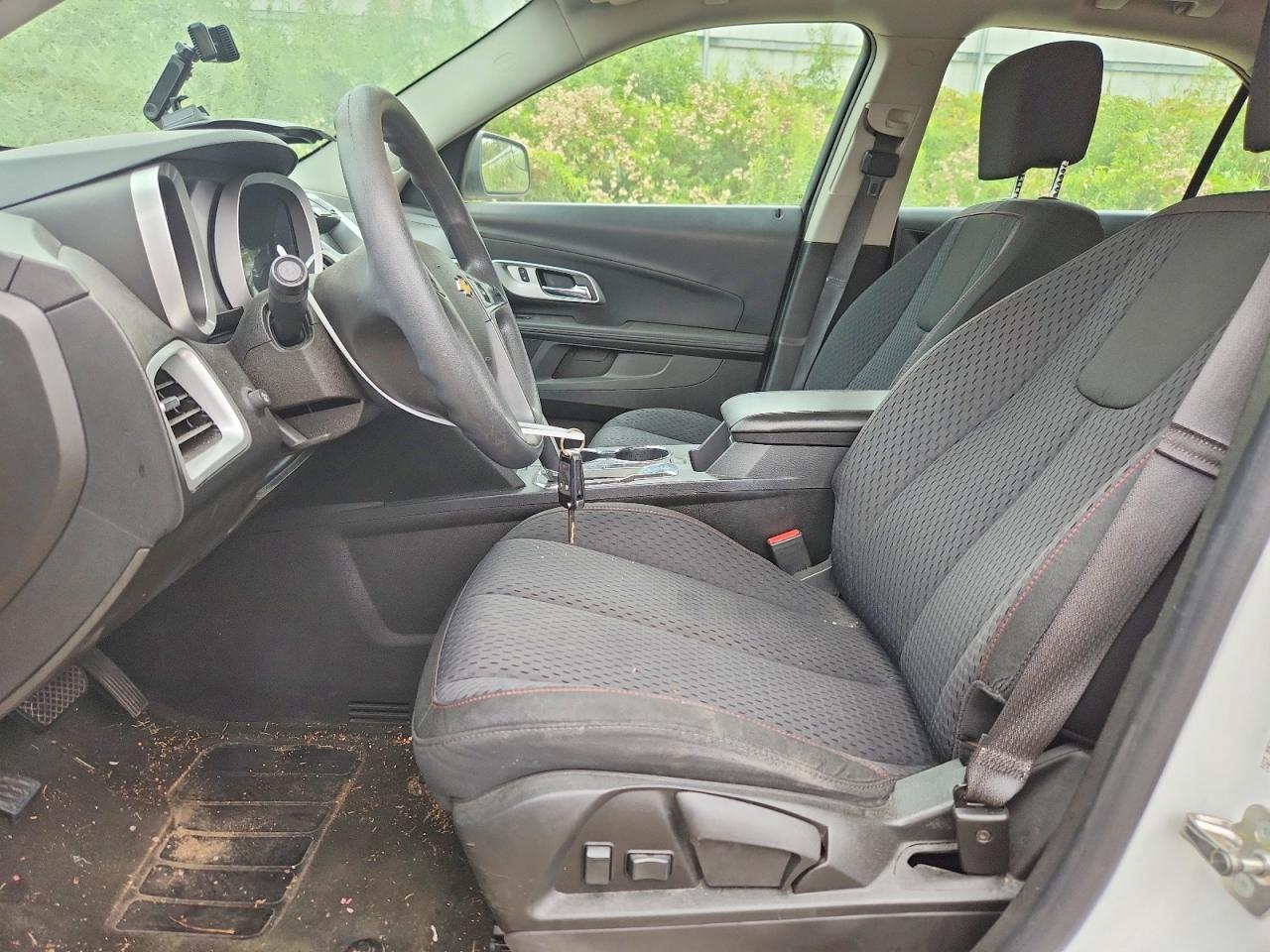 2013 Chevrolet Equinox Ls White vin: 2GNALBEK5D1206630