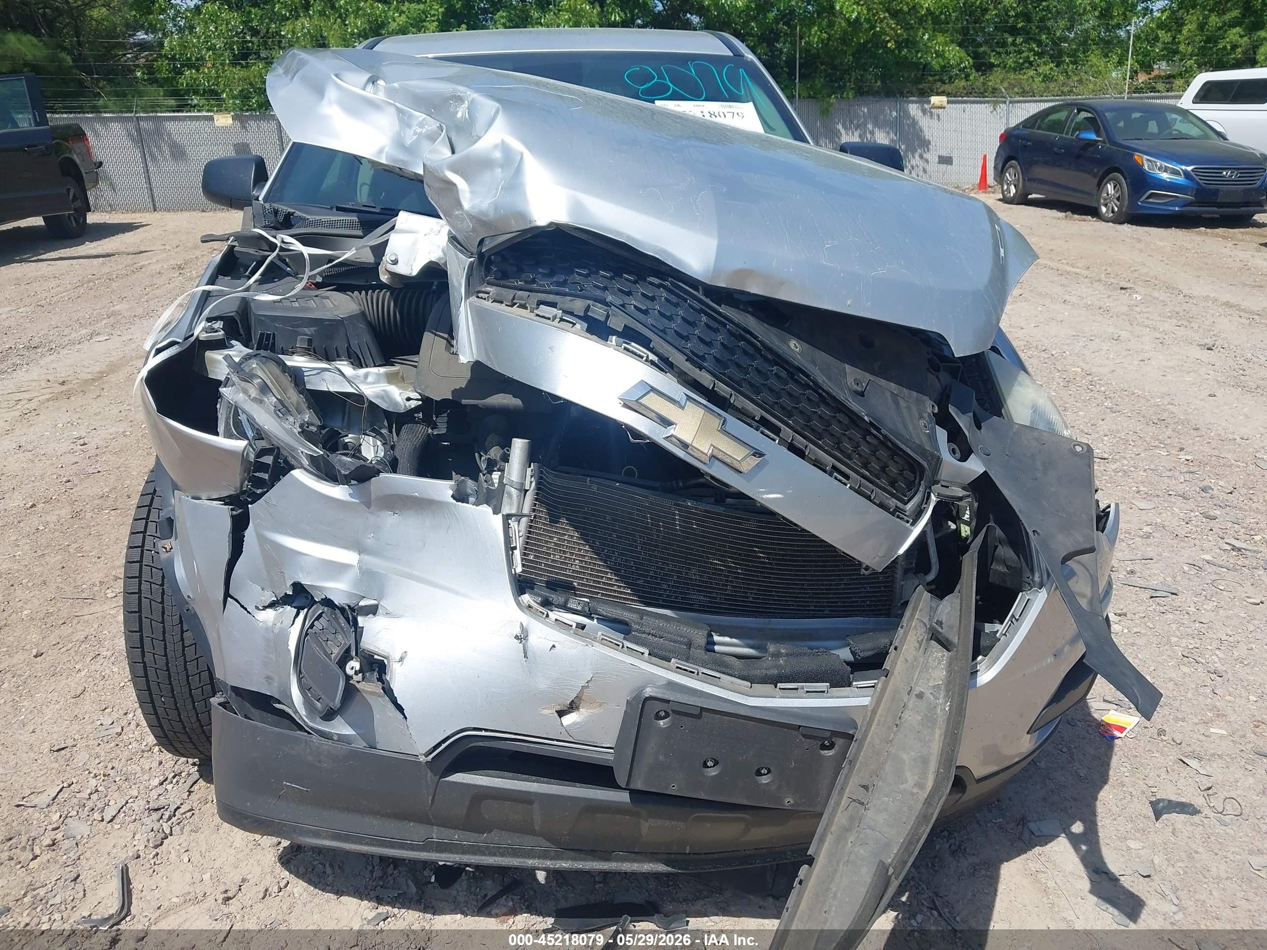 2013 Chevrolet Equinox Ls Silver vin: 2GNALBEK5D6125761