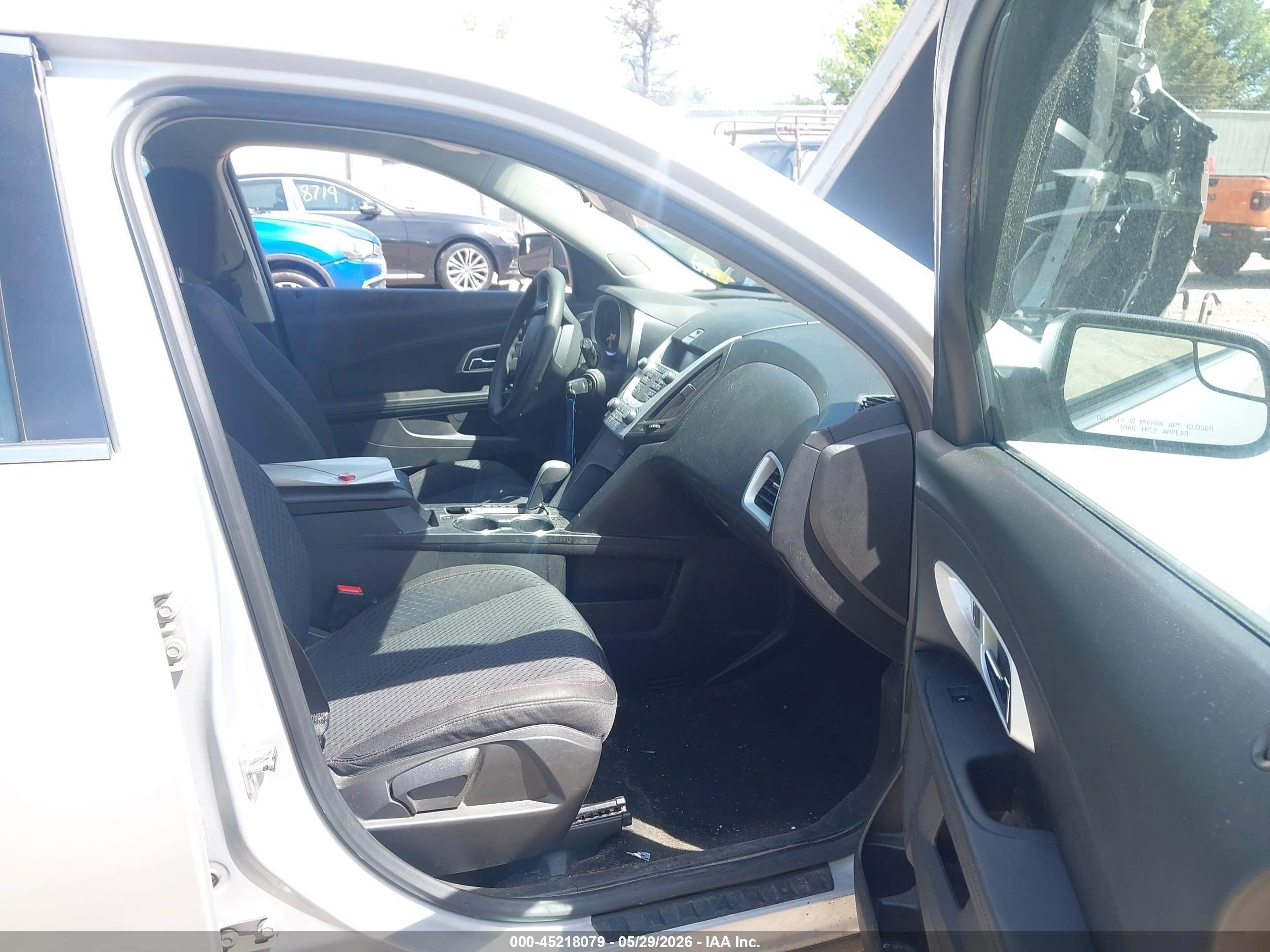 2013 Chevrolet Equinox Ls Silver vin: 2GNALBEK5D6125761