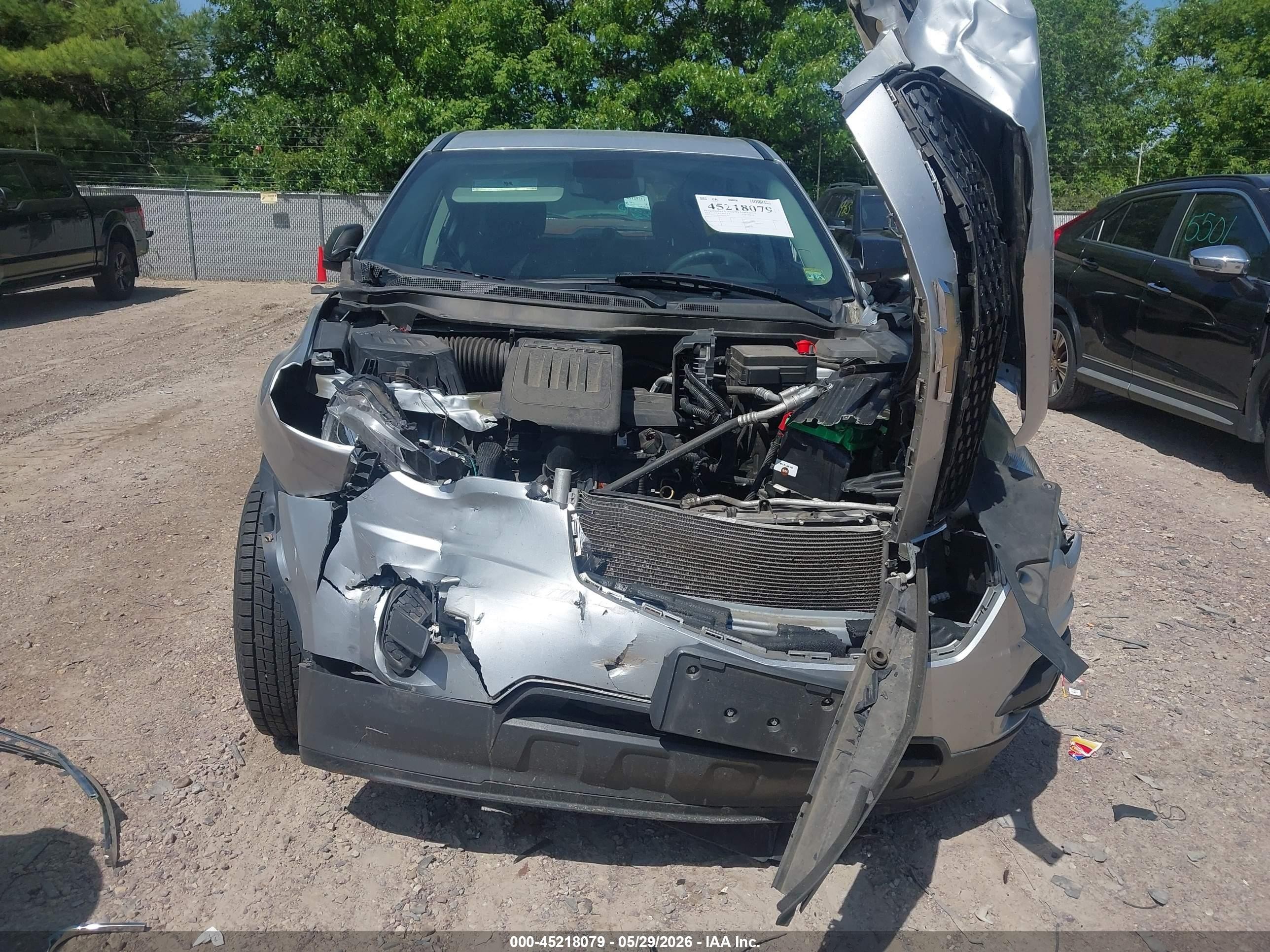 2013 Chevrolet Equinox Ls Silver vin: 2GNALBEK5D6125761