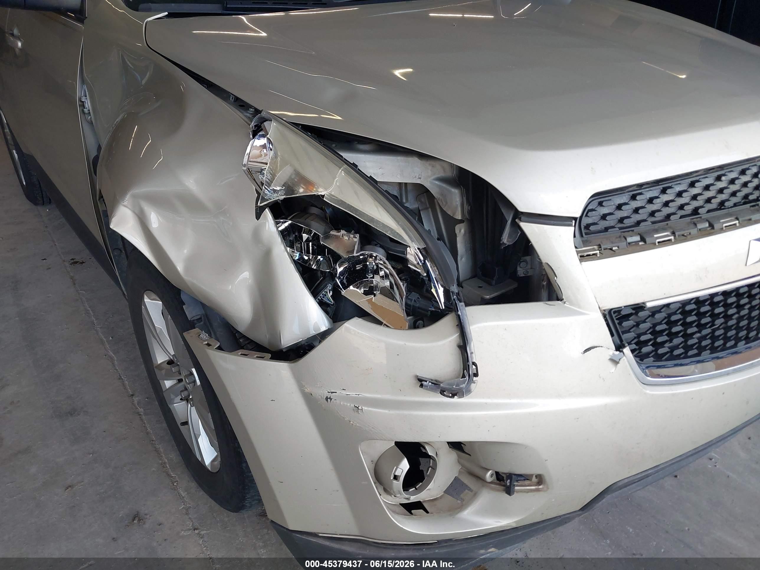 2013 Chevrolet Equinox Ls Золотой vin: 2GNALBEK5D6208655