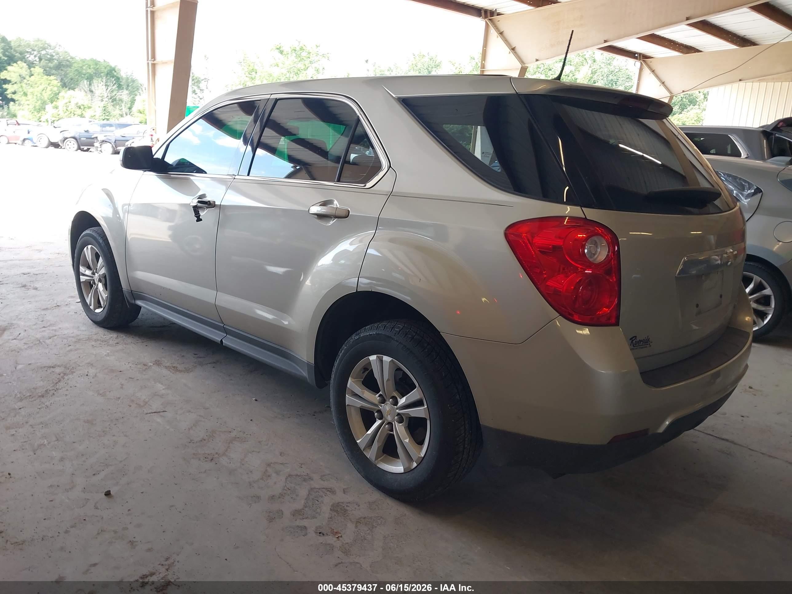 2013 Chevrolet Equinox Ls Золотой vin: 2GNALBEK5D6208655