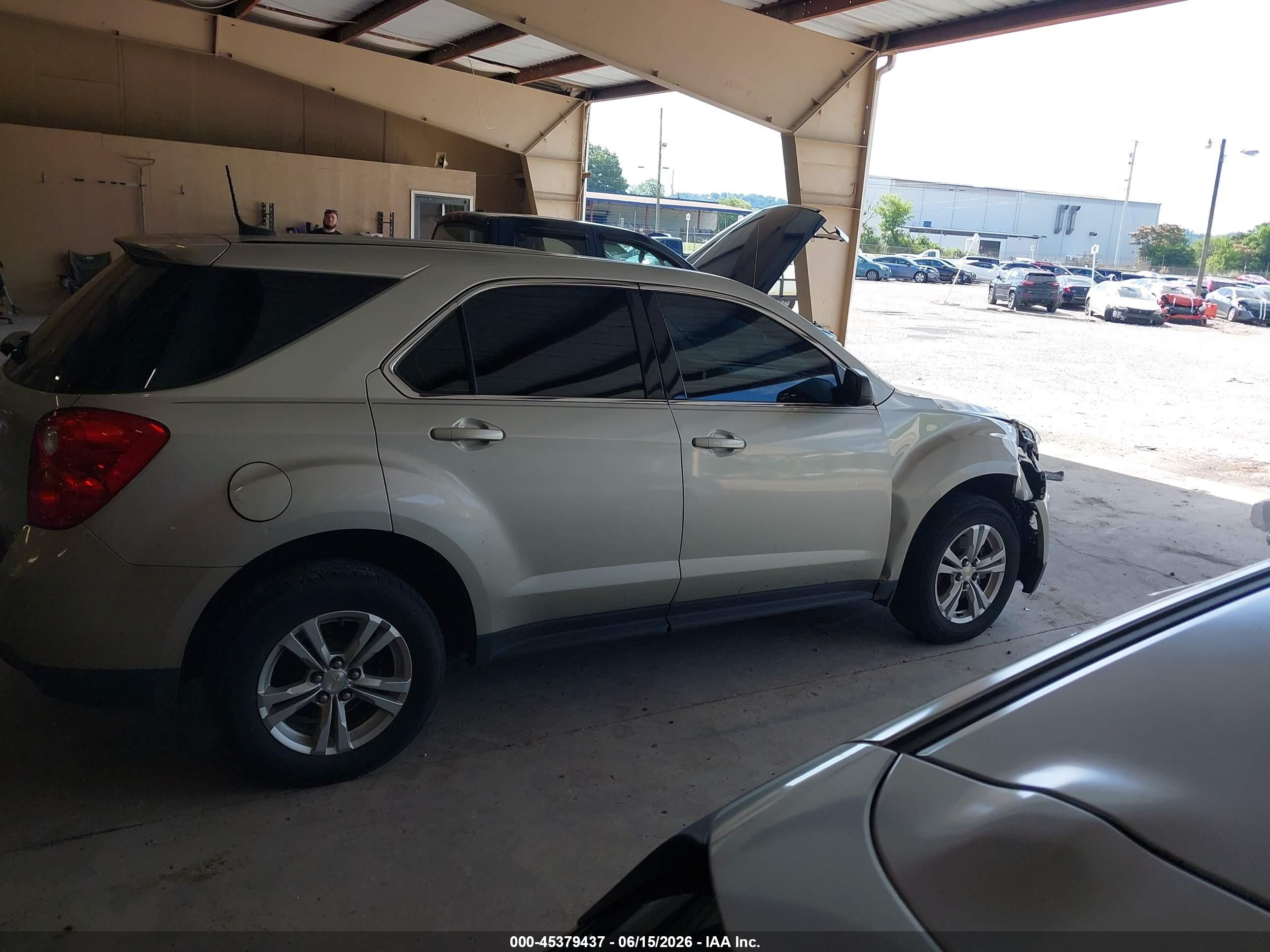 2013 Chevrolet Equinox Ls Золотой vin: 2GNALBEK5D6208655