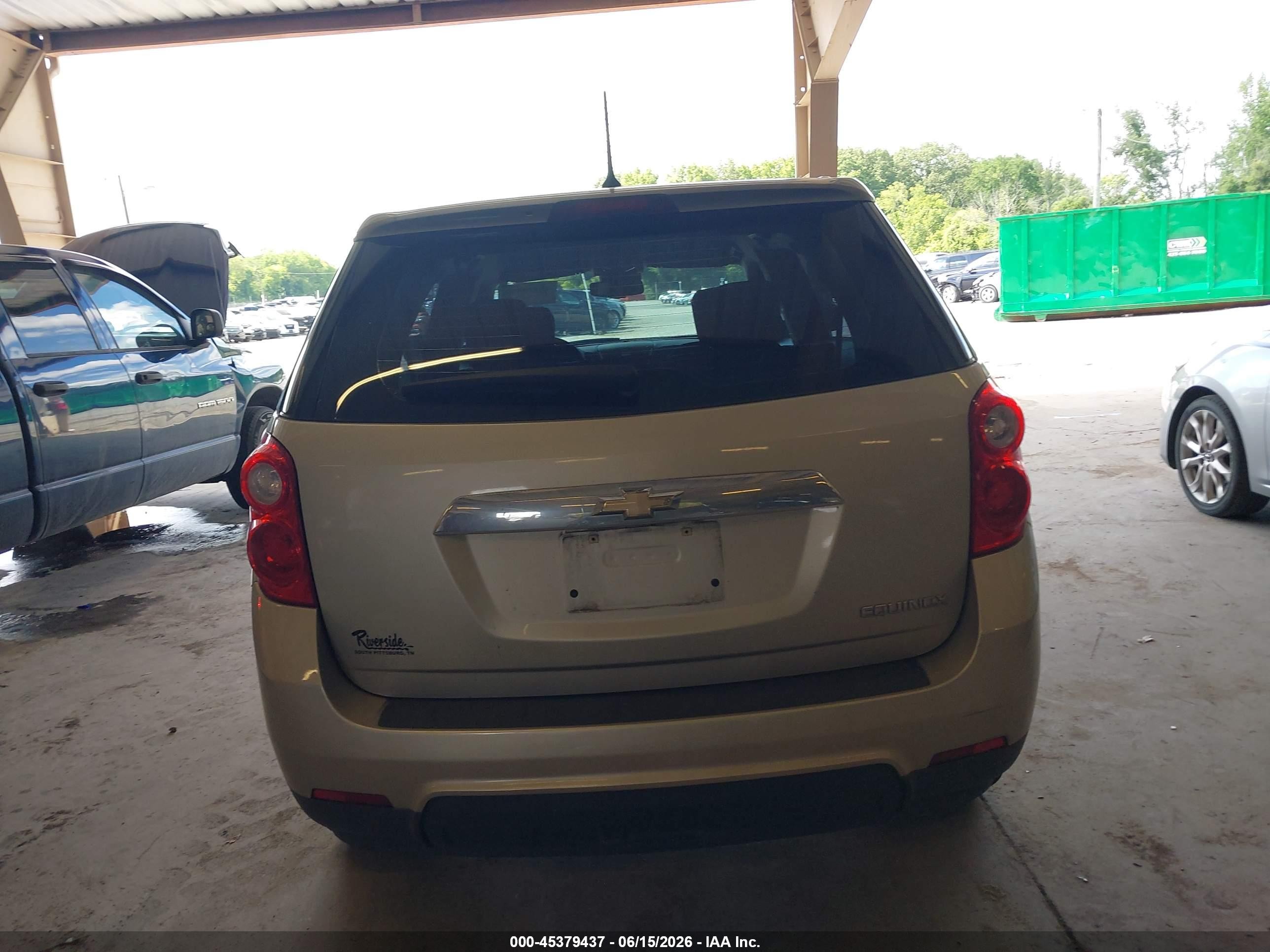2013 Chevrolet Equinox Ls Золотой vin: 2GNALBEK5D6208655
