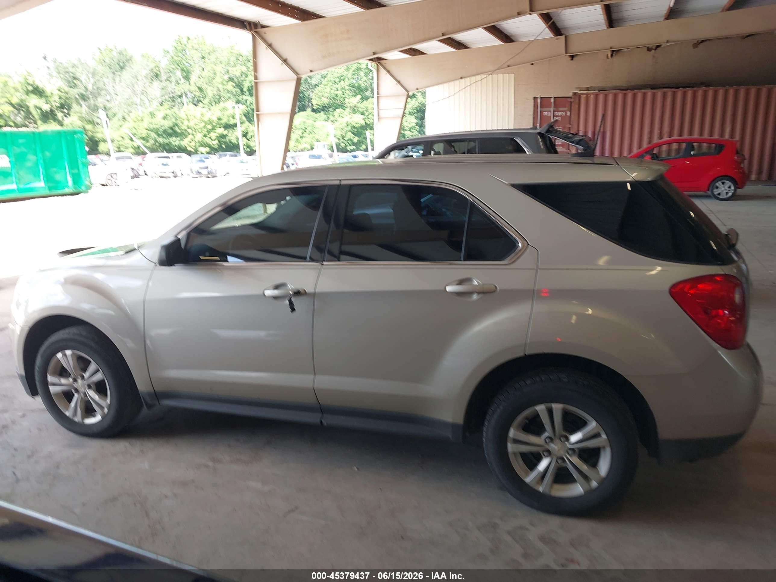 2013 Chevrolet Equinox Ls Золотой vin: 2GNALBEK5D6208655