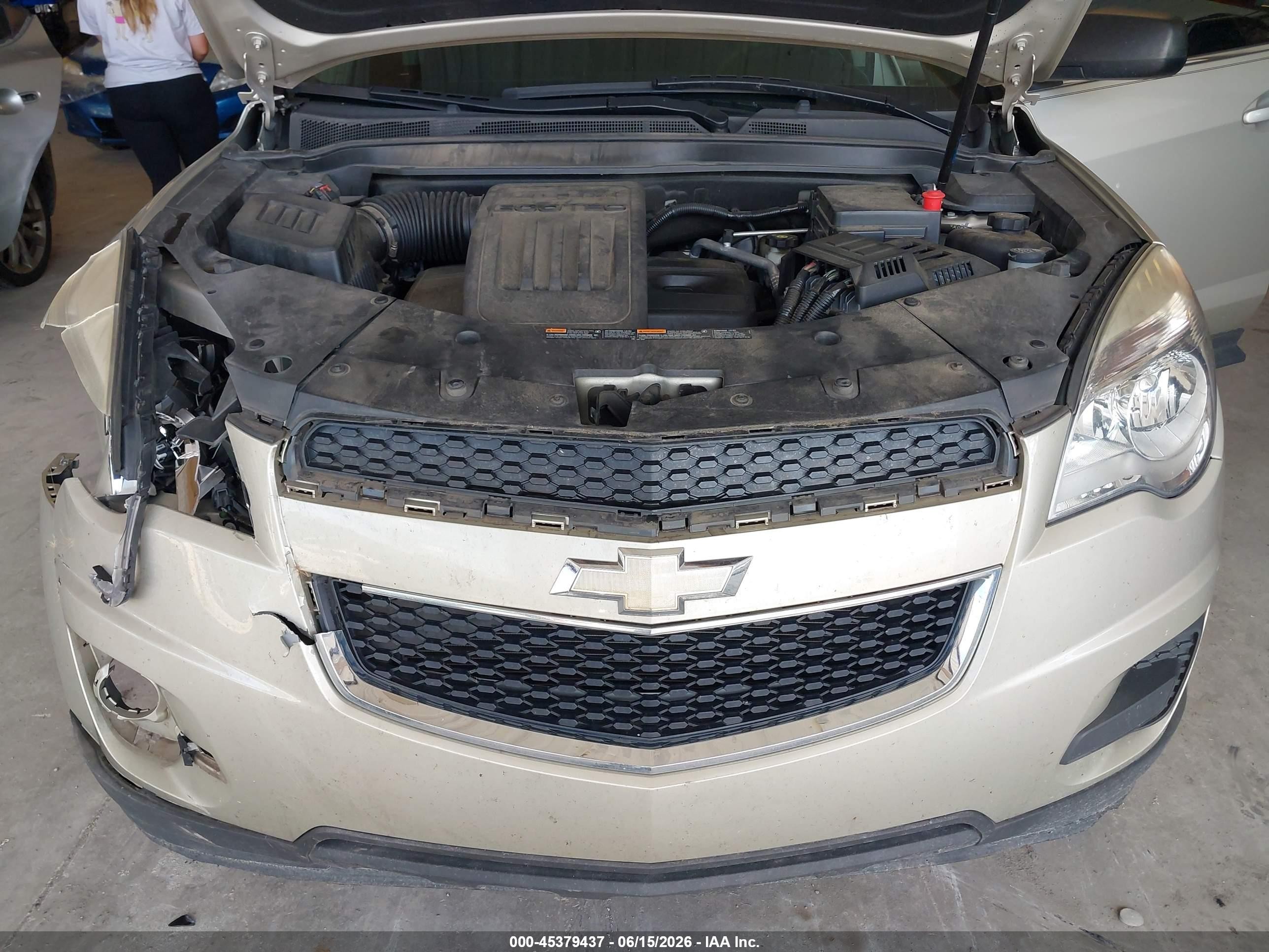 2013 Chevrolet Equinox Ls Золотой vin: 2GNALBEK5D6208655