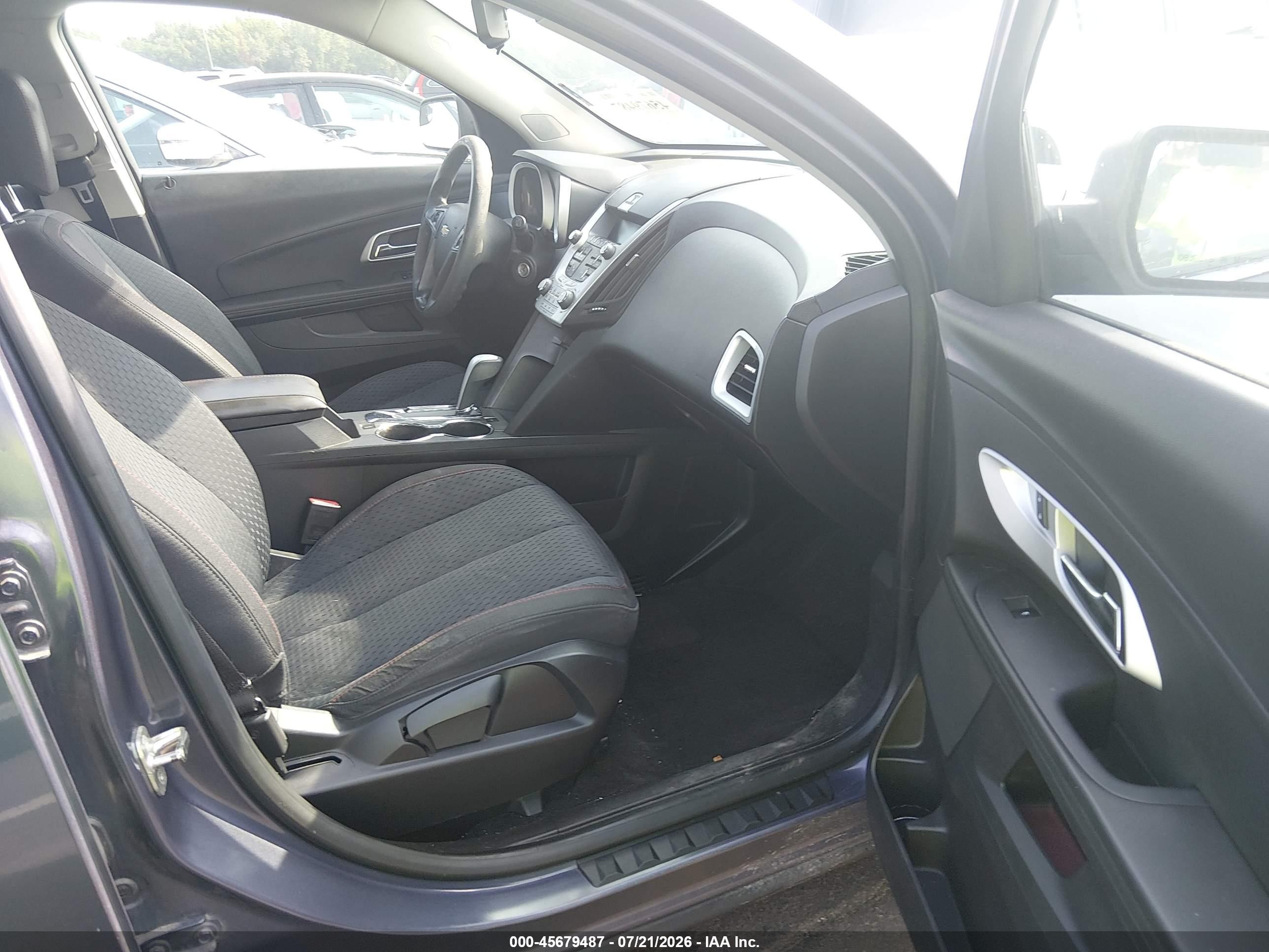 2013 Chevrolet Equinox Ls Blue vin: 2GNALBEK5D6223382