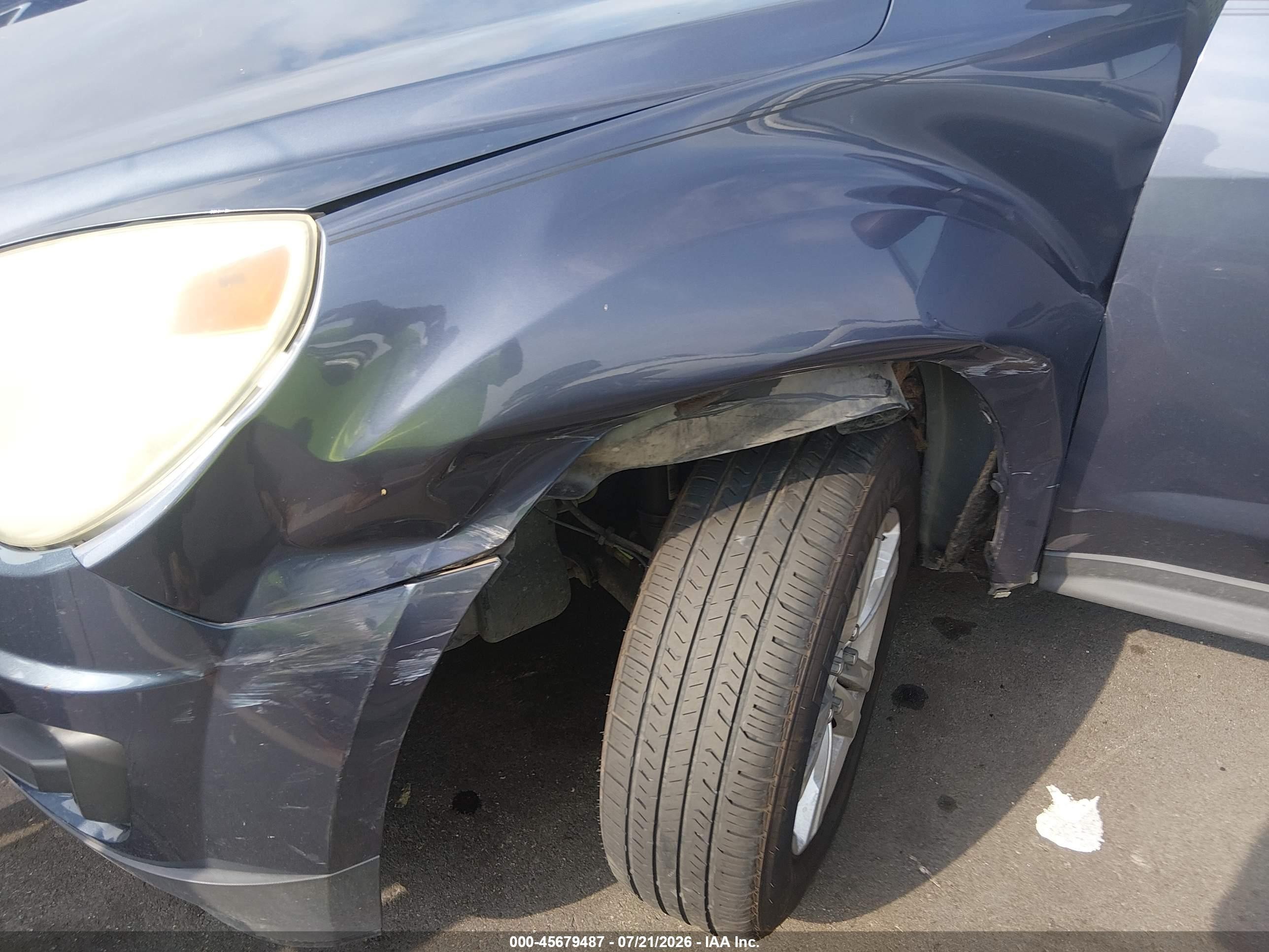 2013 Chevrolet Equinox Ls Blue vin: 2GNALBEK5D6223382