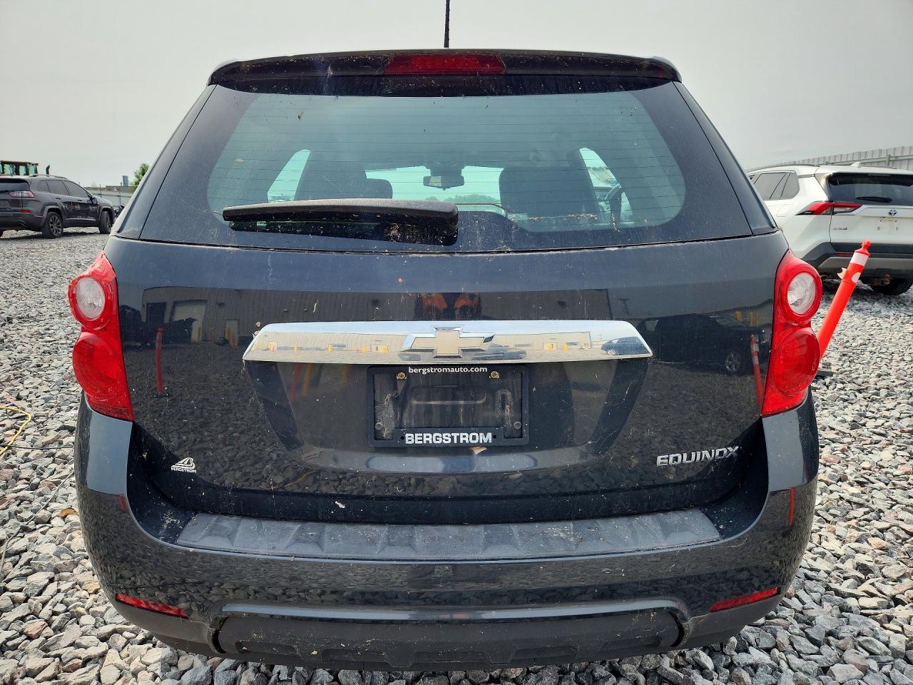 2013 Chevrolet Equinox Ls Black vin: 2GNALBEK5D6422660