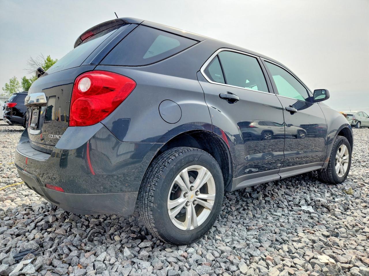 2013 Chevrolet Equinox Ls Black vin: 2GNALBEK5D6422660