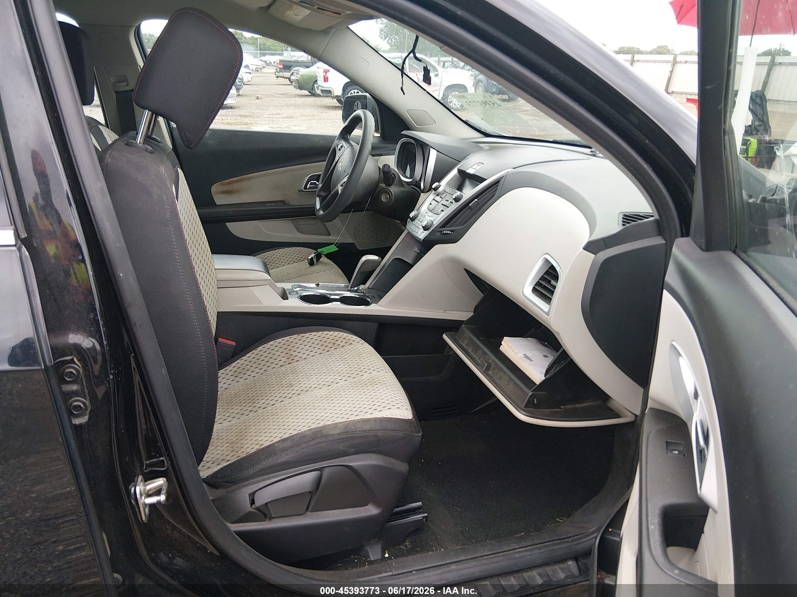 2013 Chevrolet Equinox Ls Черный vin: 2GNALBEK5D6423100