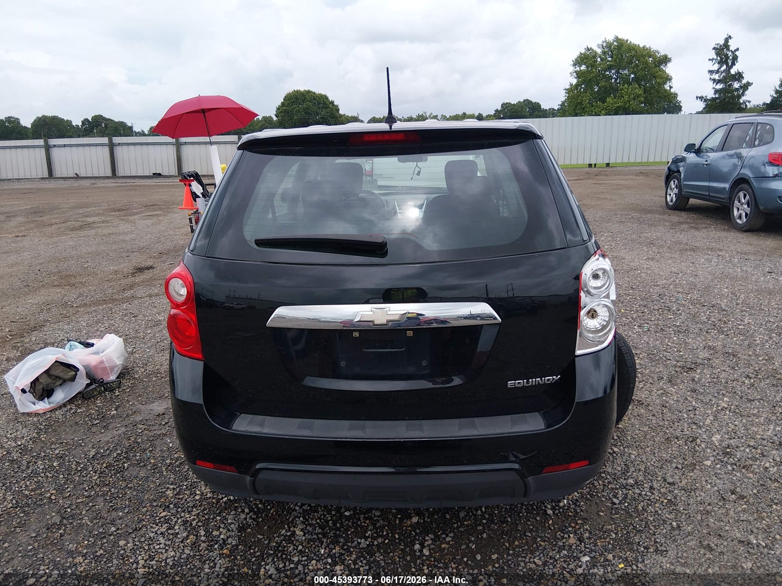2013 Chevrolet Equinox Ls Черный vin: 2GNALBEK5D6423100