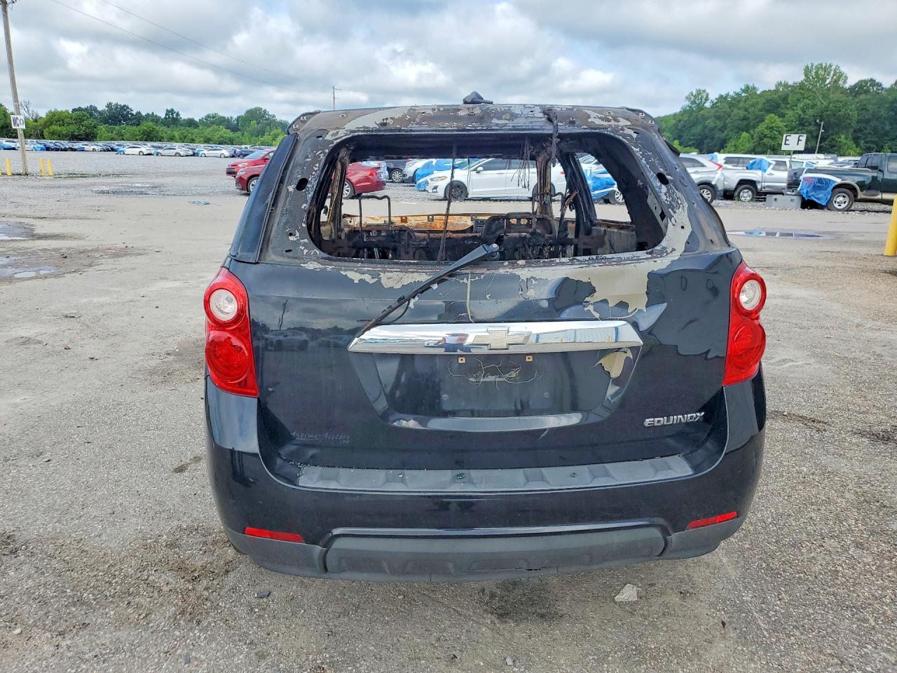 2013 Chevrolet Equinox Ls Black vin: 2GNALBEK5D6425977