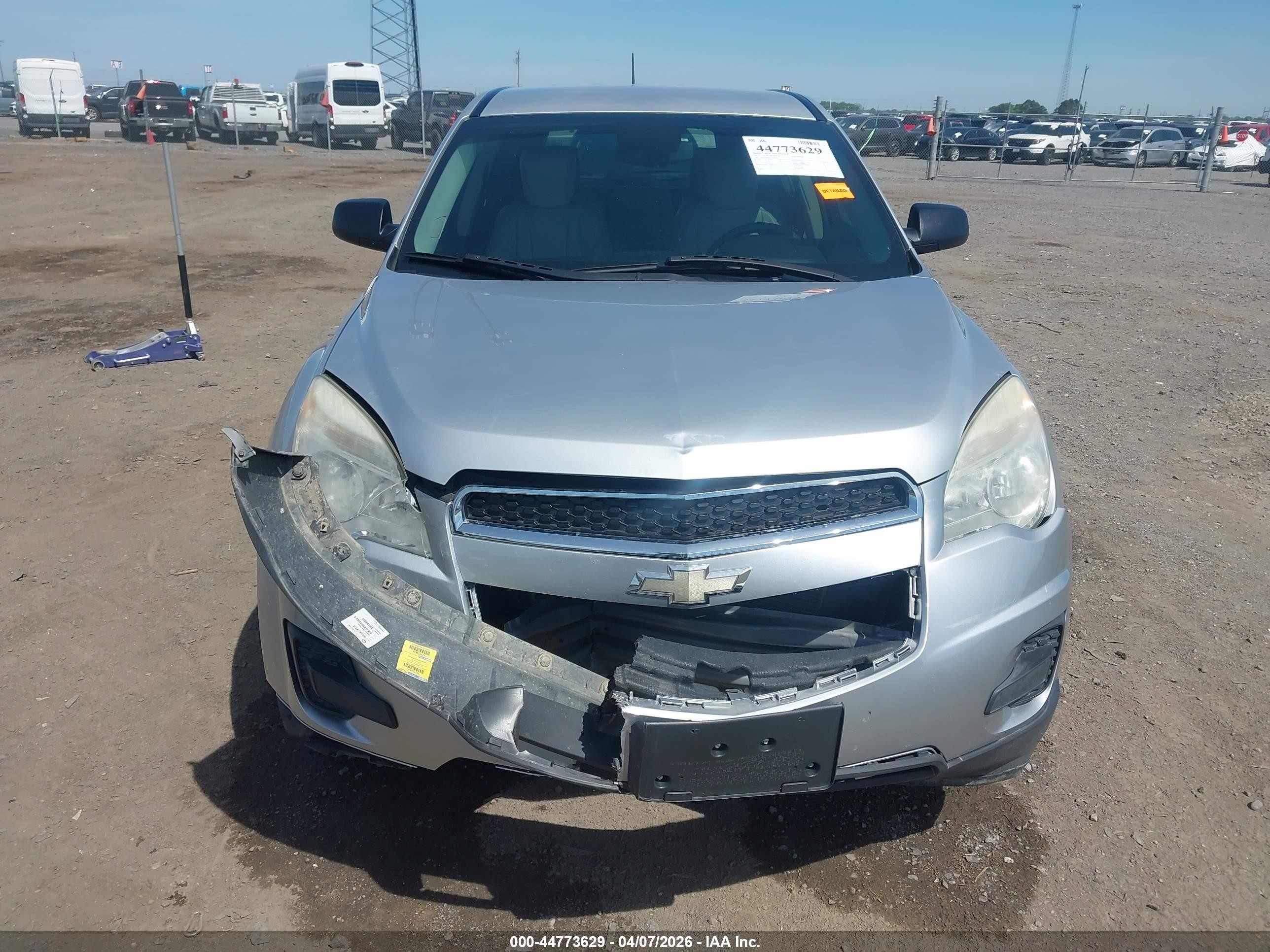 2013 Chevrolet Equinox Ls Silver vin: 2GNALBEK5D6428359