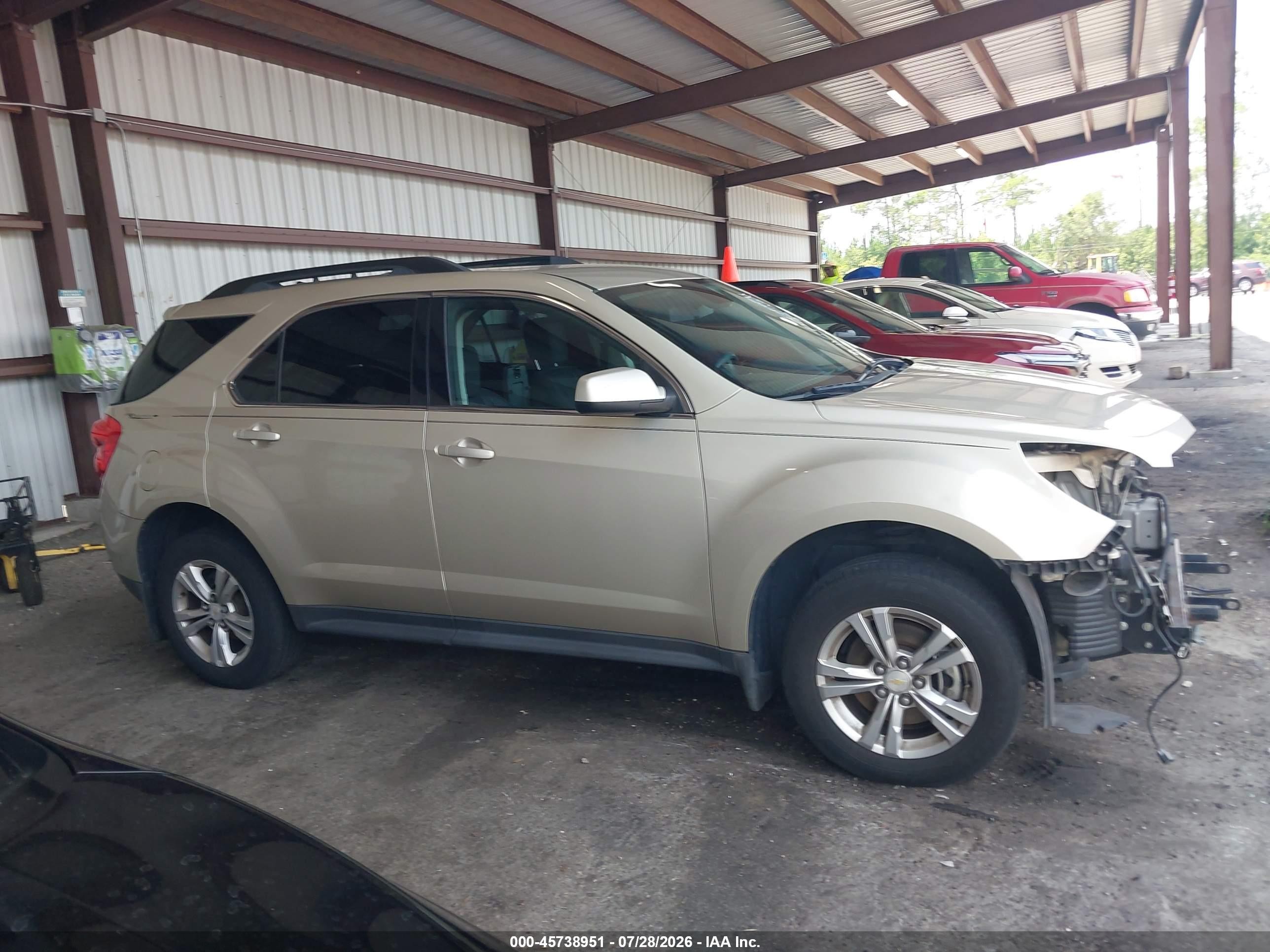 2014 Chevrolet Equinox Lt Beige vin: 2GNALBEK5E1120459
