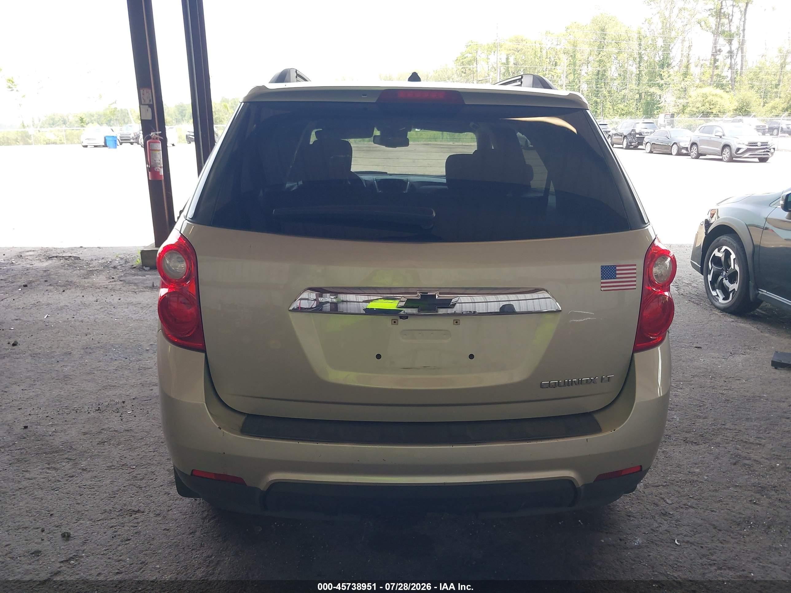 2014 Chevrolet Equinox Lt Beige vin: 2GNALBEK5E1120459