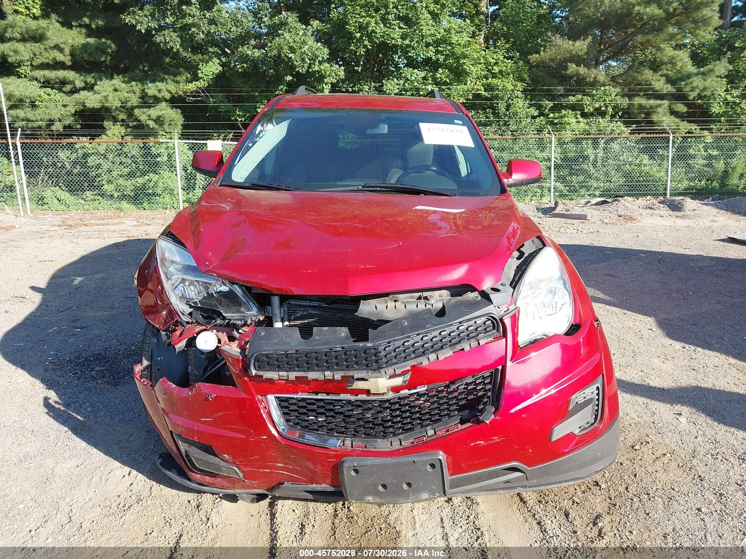 2014 Chevrolet Equinox Lt Красный vin: 2GNALBEK5E6101882