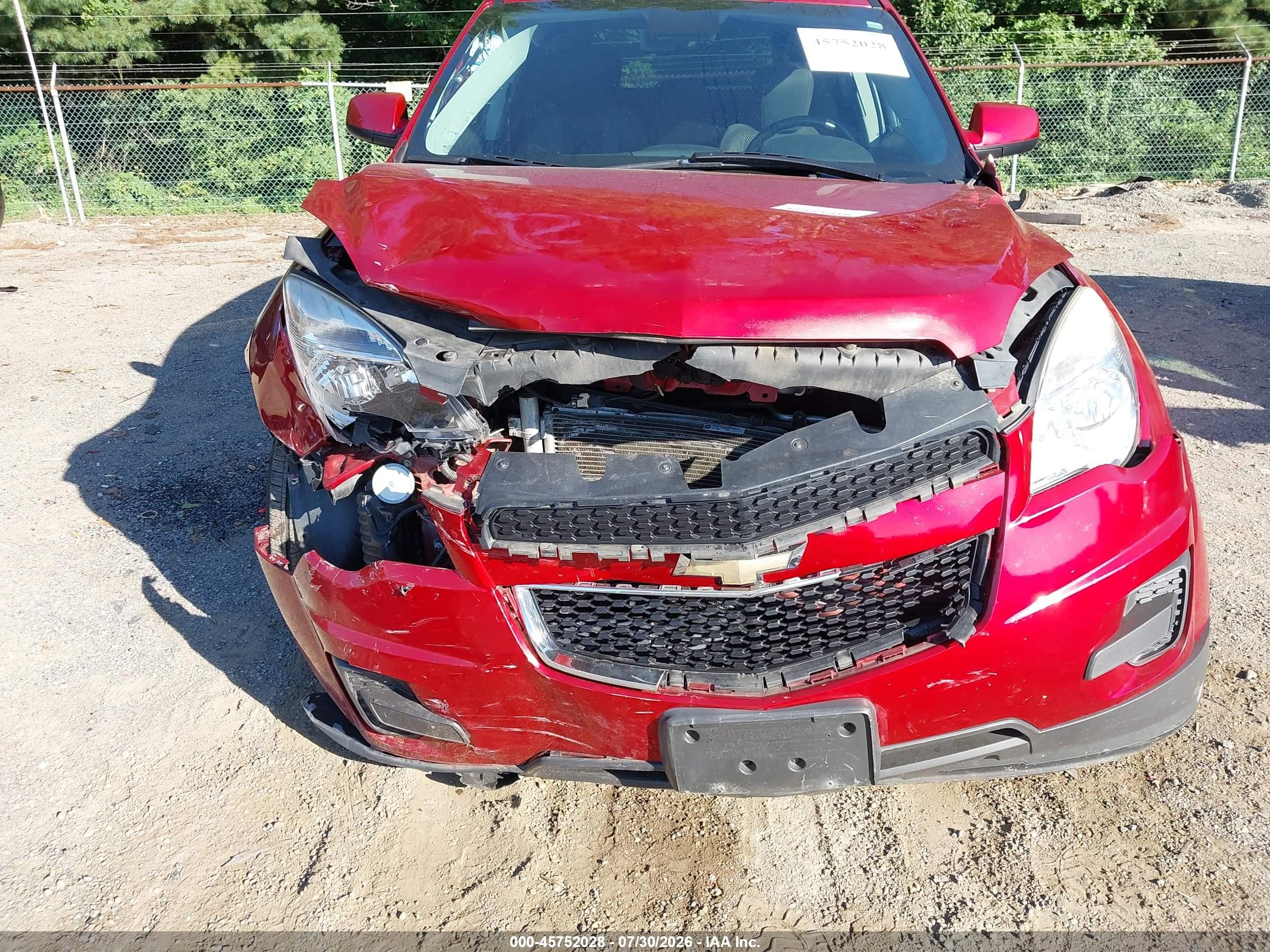 2014 Chevrolet Equinox Lt Красный vin: 2GNALBEK5E6101882