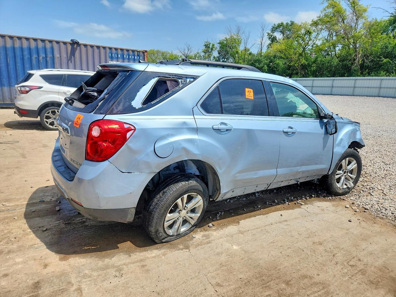 2014 Chevrolet Equinox Lt Синий vin: 2GNALBEK5E6142531