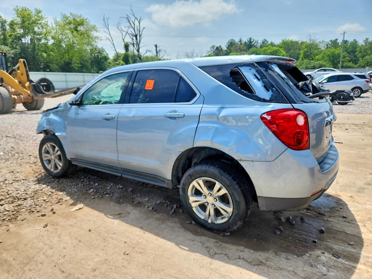 2014 Chevrolet Equinox Lt Синий vin: 2GNALBEK5E6142531