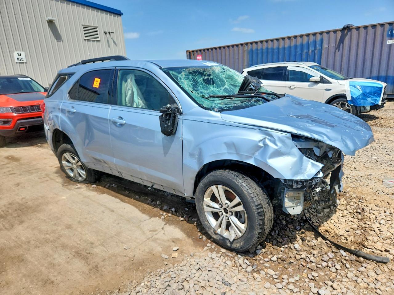 2014 Chevrolet Equinox Lt Синий vin: 2GNALBEK5E6142531