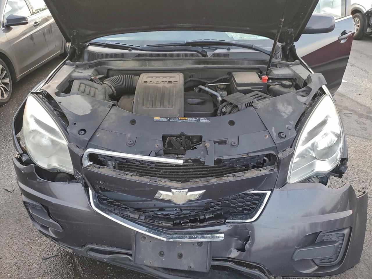 2014 Chevrolet Equinox Lt Gray vin: 2GNALBEK5E6146630
