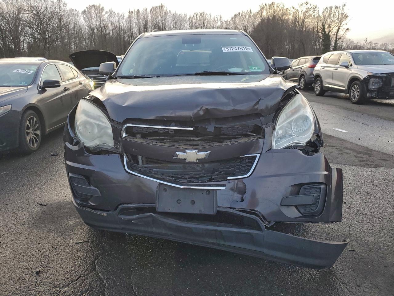 2014 Chevrolet Equinox Lt Gray vin: 2GNALBEK5E6146630