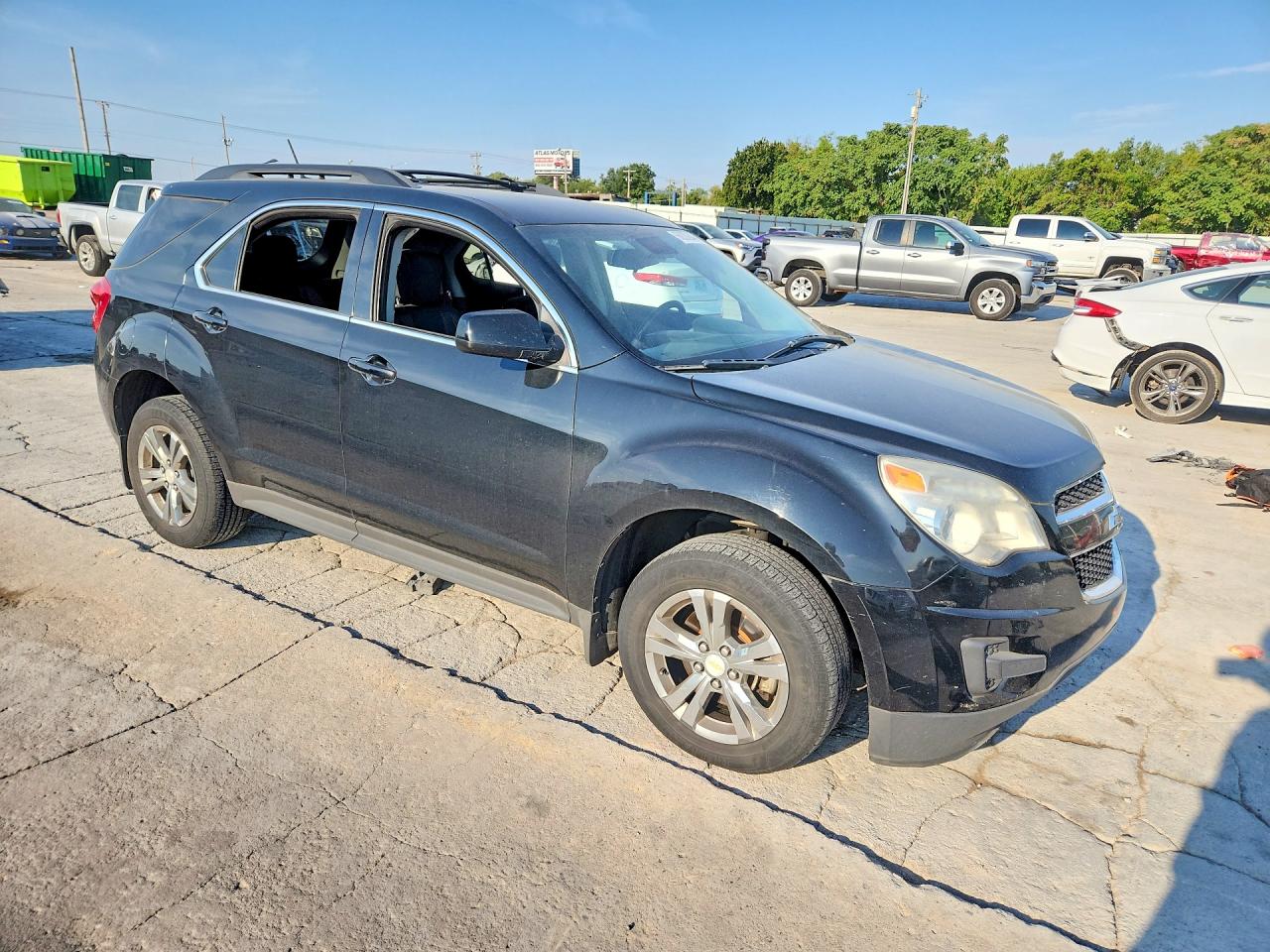 2014 Chevrolet Equinox Lt Black vin: 2GNALBEK5E6181183
