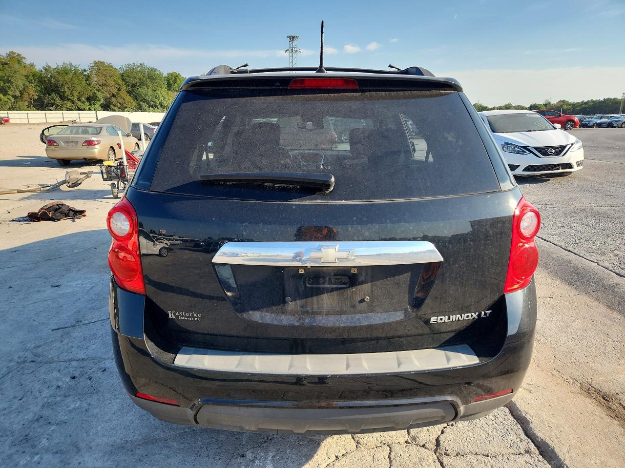 2014 Chevrolet Equinox Lt Black vin: 2GNALBEK5E6181183