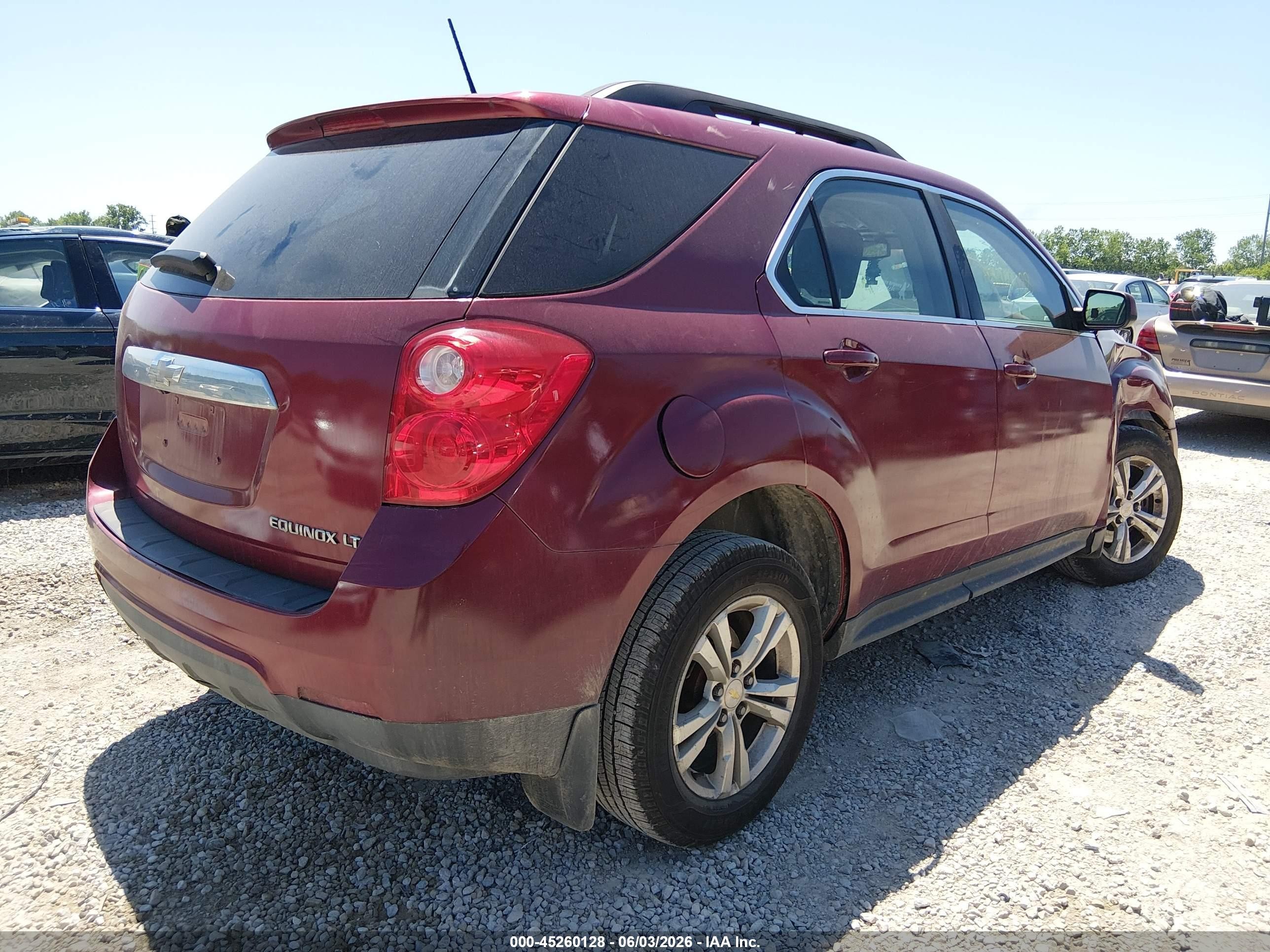 2014 Chevrolet Equinox 1lt Red vin: 2GNALBEK5E6256335