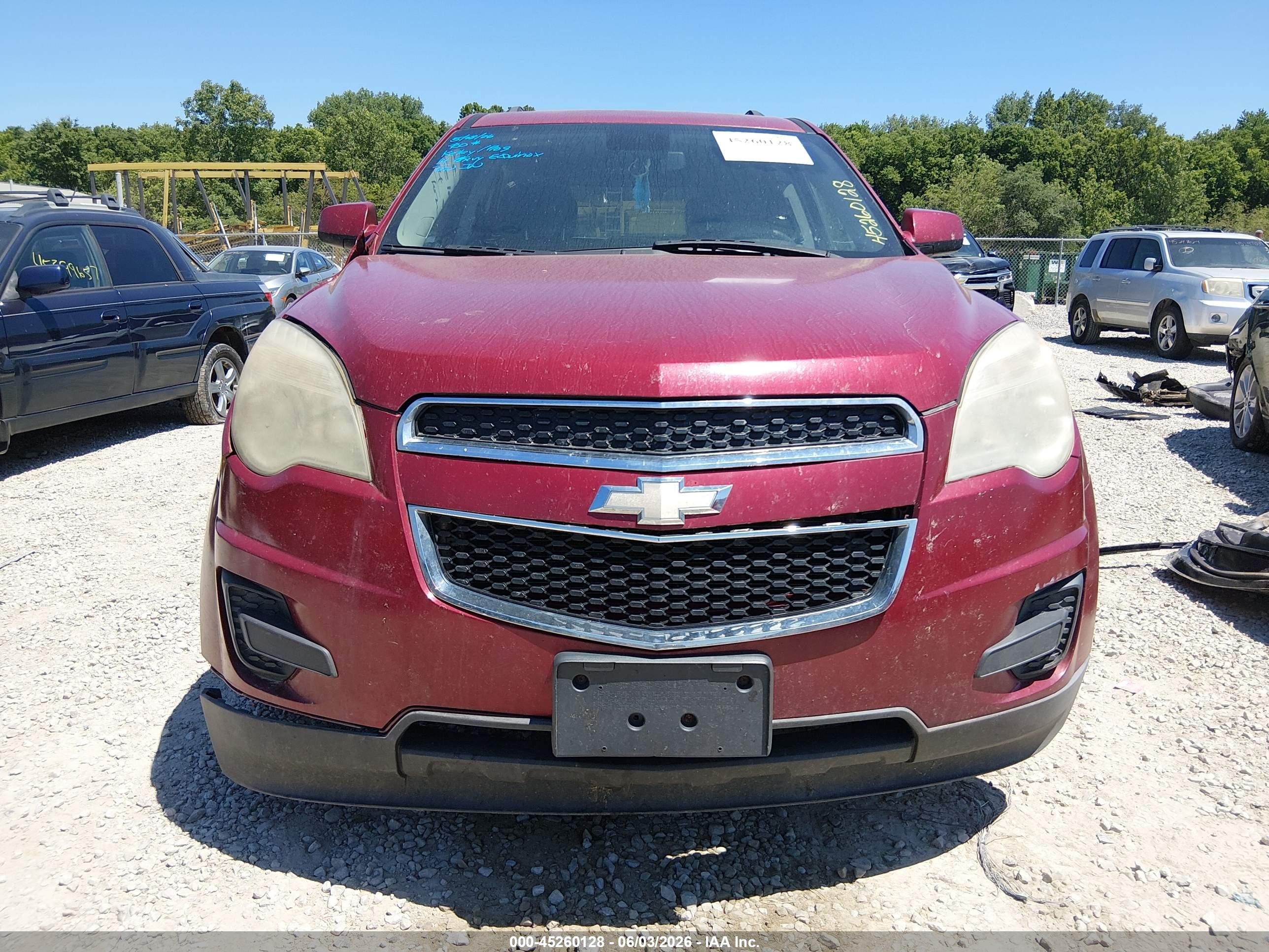 2014 Chevrolet Equinox 1lt Red vin: 2GNALBEK5E6256335