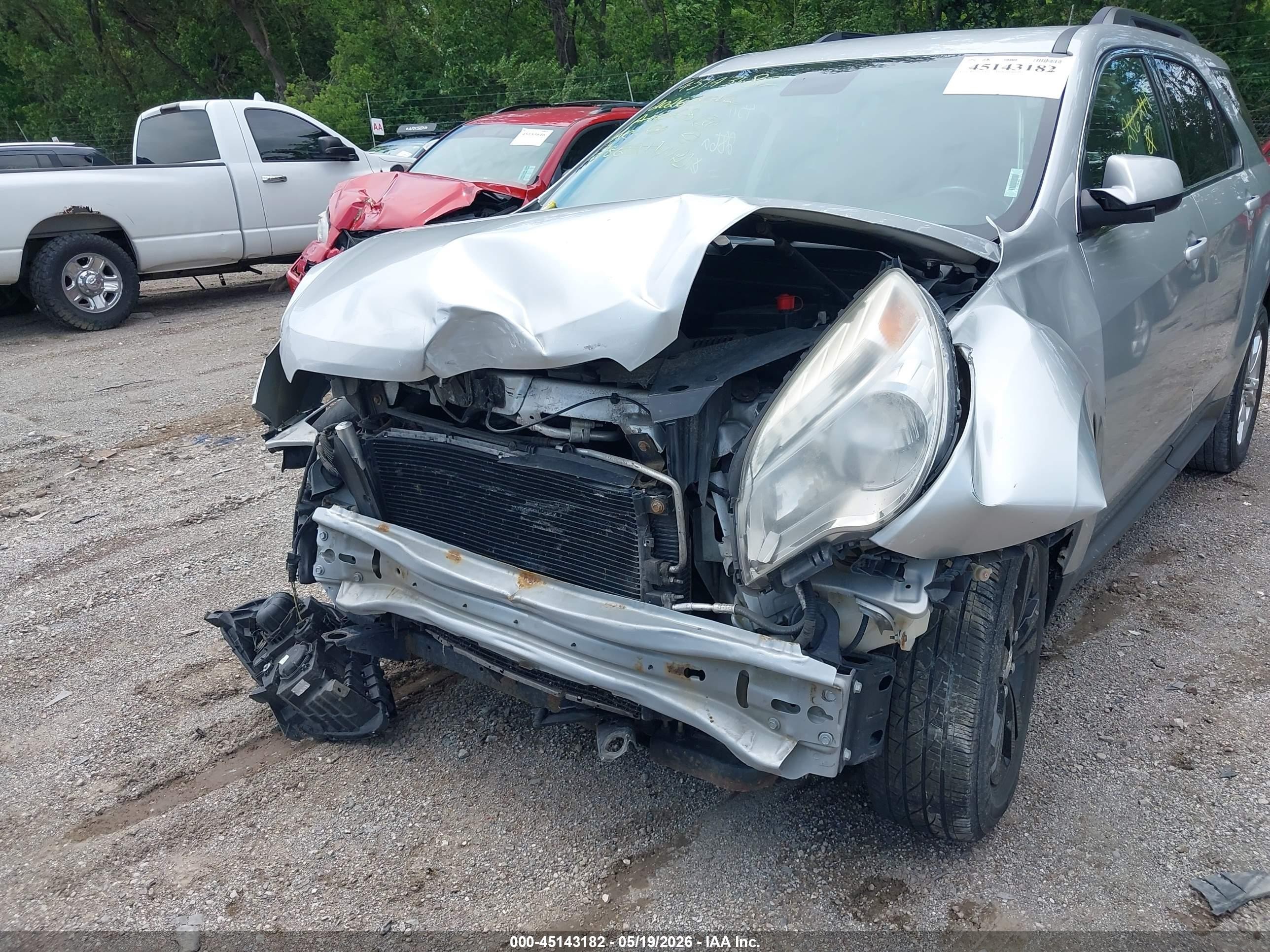2014 Chevrolet Equinox 1lt Silver vin: 2GNALBEK5E6286211