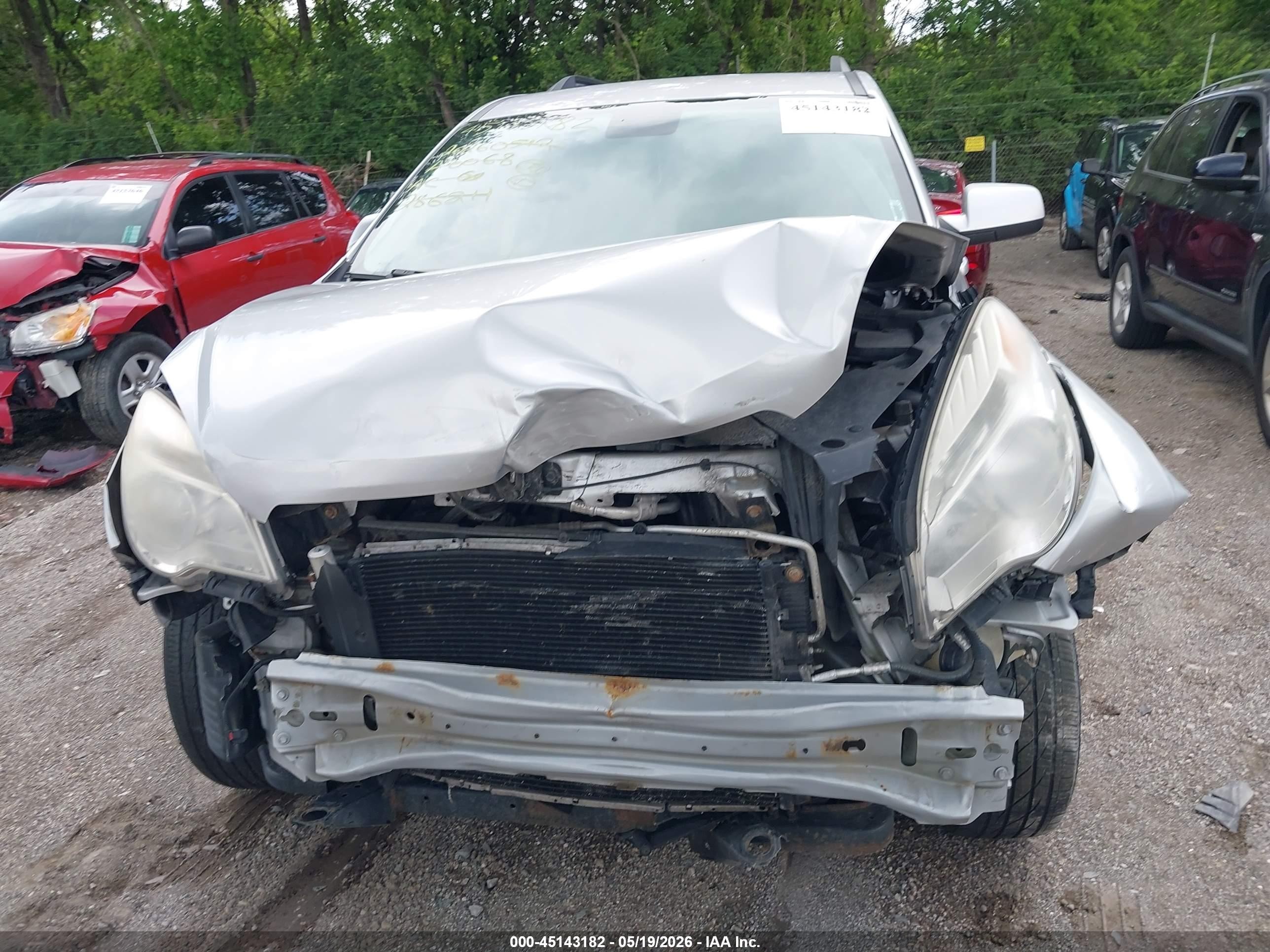 2014 Chevrolet Equinox 1lt Silver vin: 2GNALBEK5E6286211