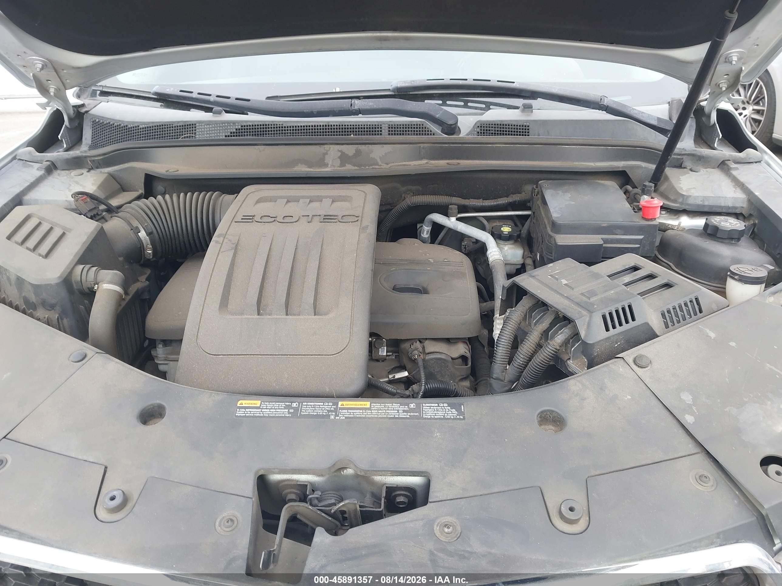 2014 Chevrolet Equinox Lt Серебряный vin: 2GNALBEK5E6297127