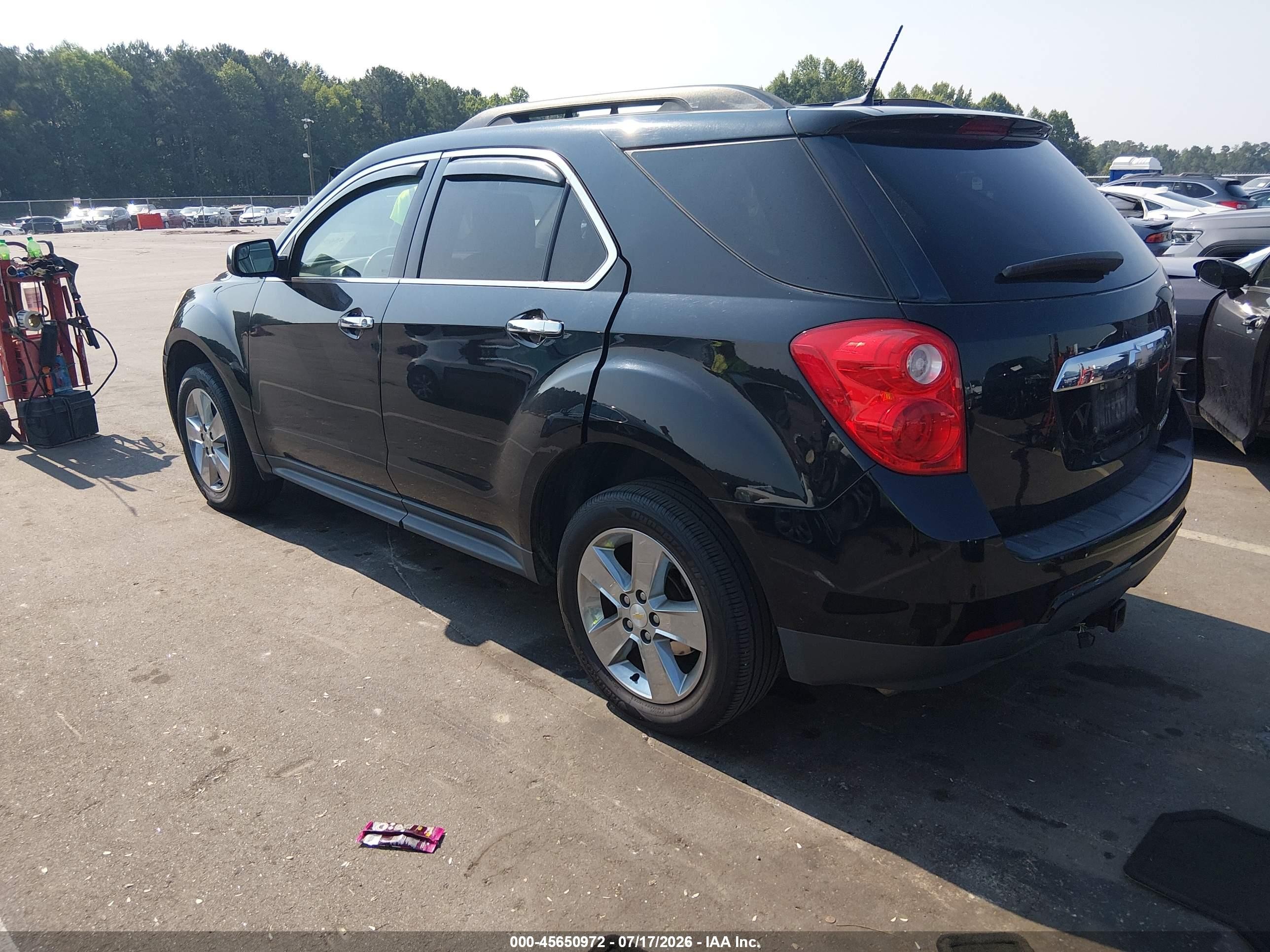 2014 Chevrolet Equinox Lt Black vin: 2GNALBEK5E6306344
