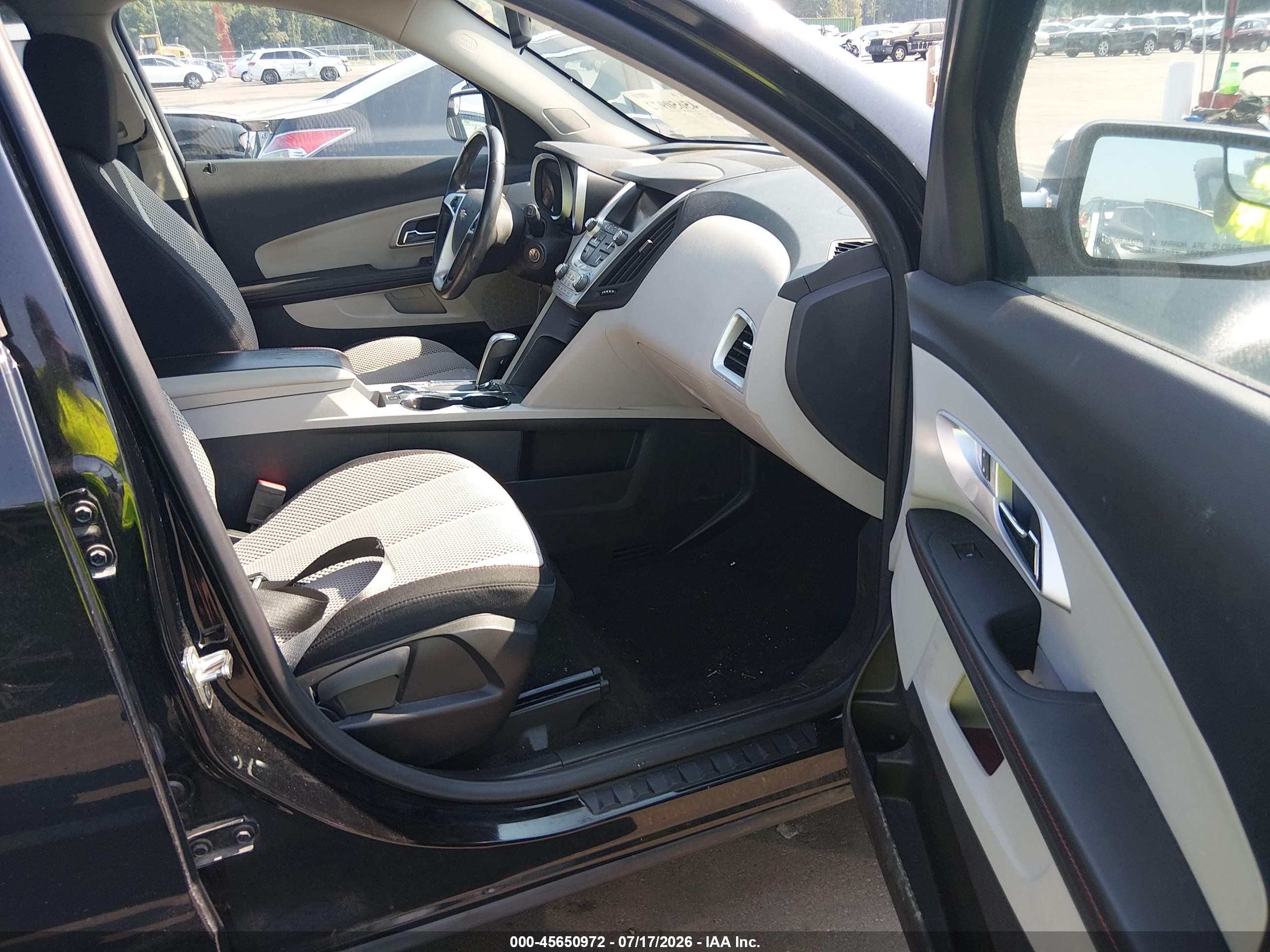 2014 Chevrolet Equinox Lt Black vin: 2GNALBEK5E6306344