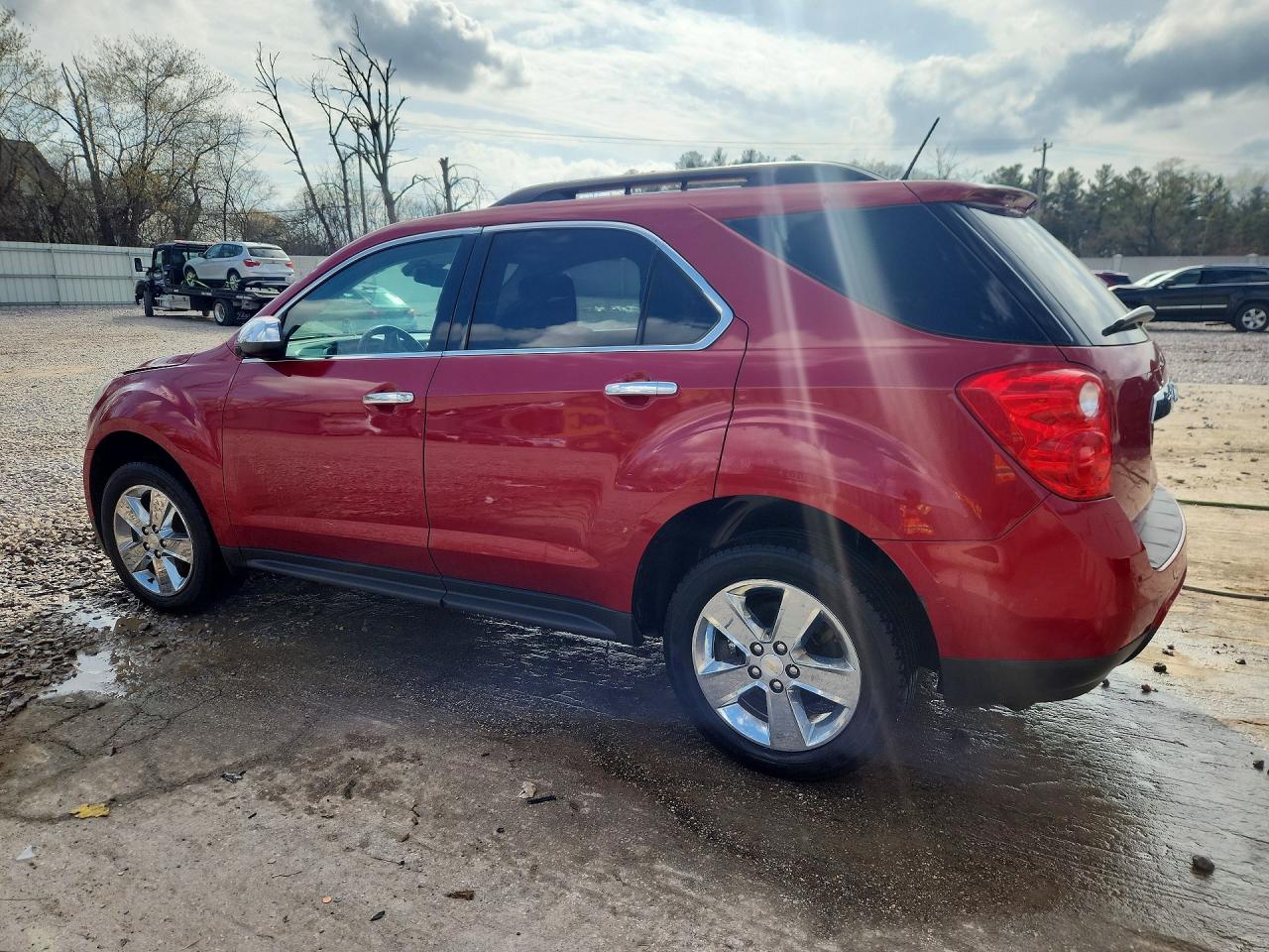 2014 Chevrolet Equinox Lt Red vin: 2GNALBEK5E6329364