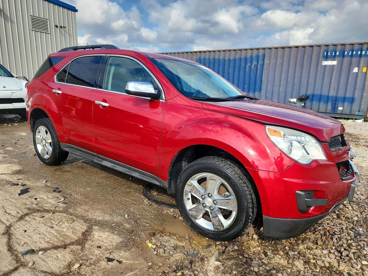 2014 Chevrolet Equinox Lt Red vin: 2GNALBEK5E6329364