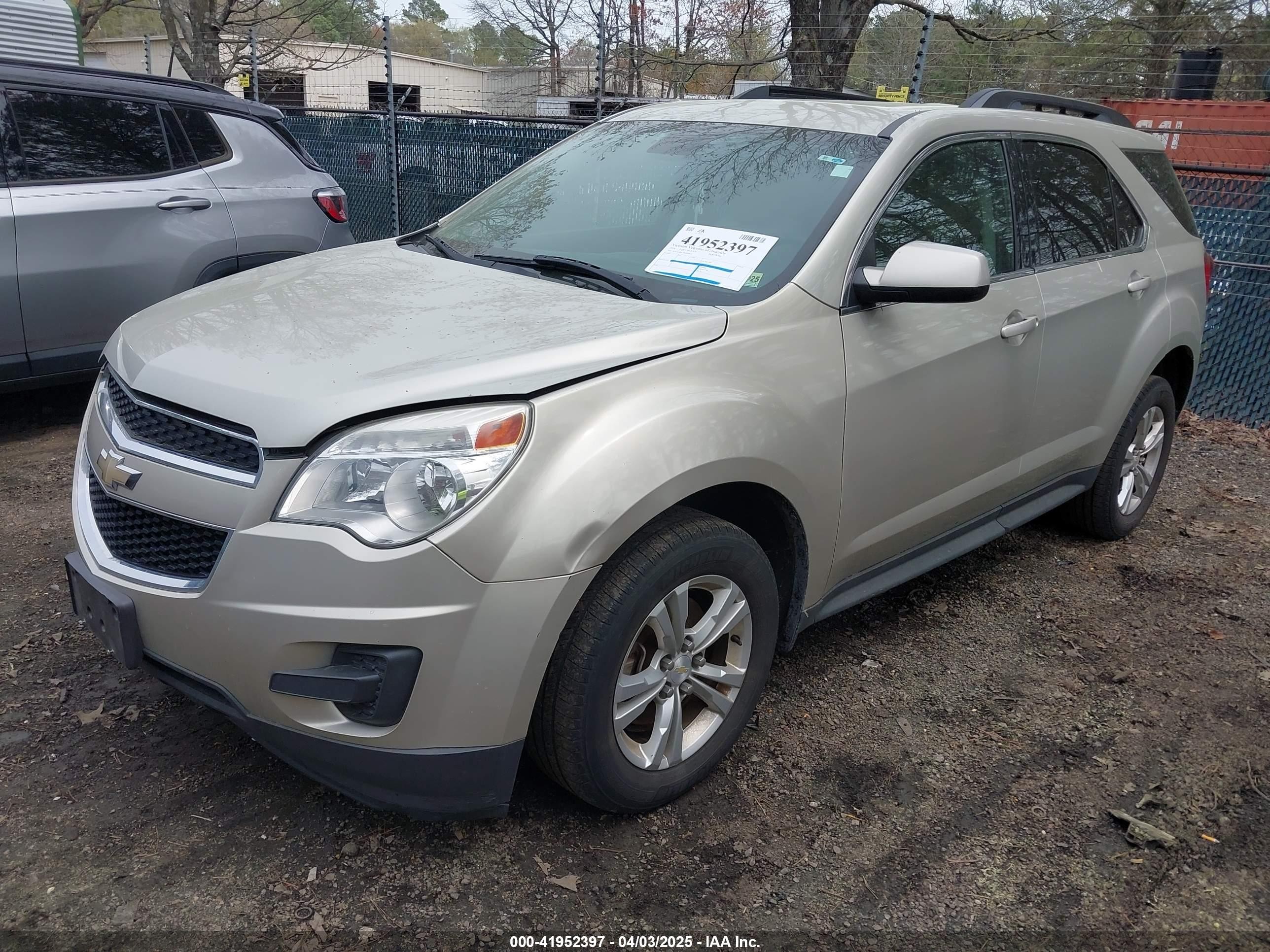 2014 Chevrolet Equinox 1lt Gold vin: 2GNALBEK5E6330871