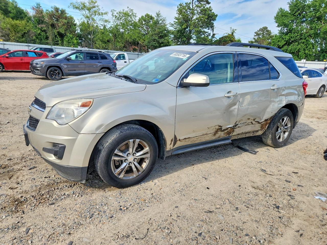 2014 Chevrolet Equinox Lt Gold vin: 2GNALBEK5E6330871