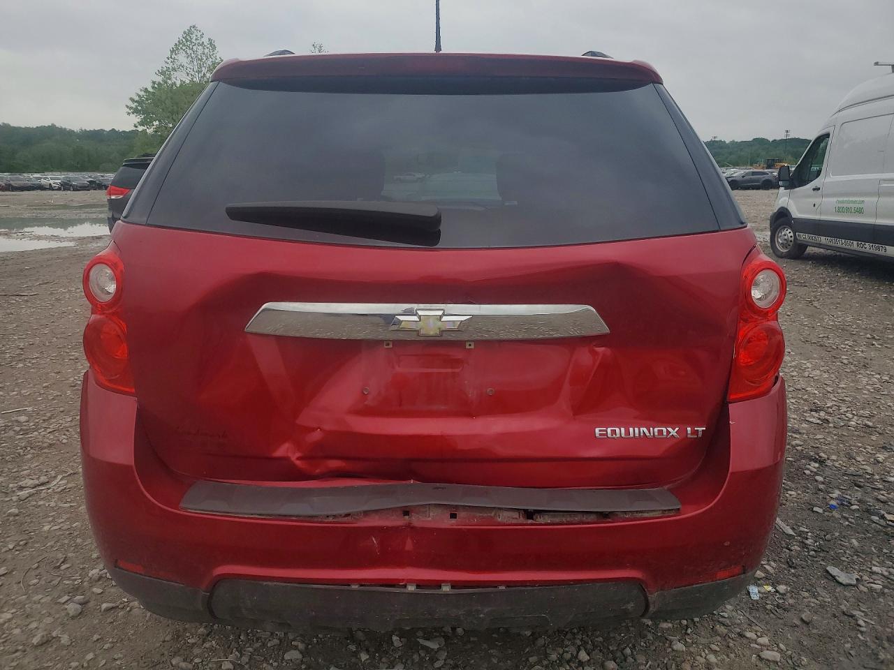 2014 Chevrolet Equinox Lt Red vin: 2GNALBEK5E6380654