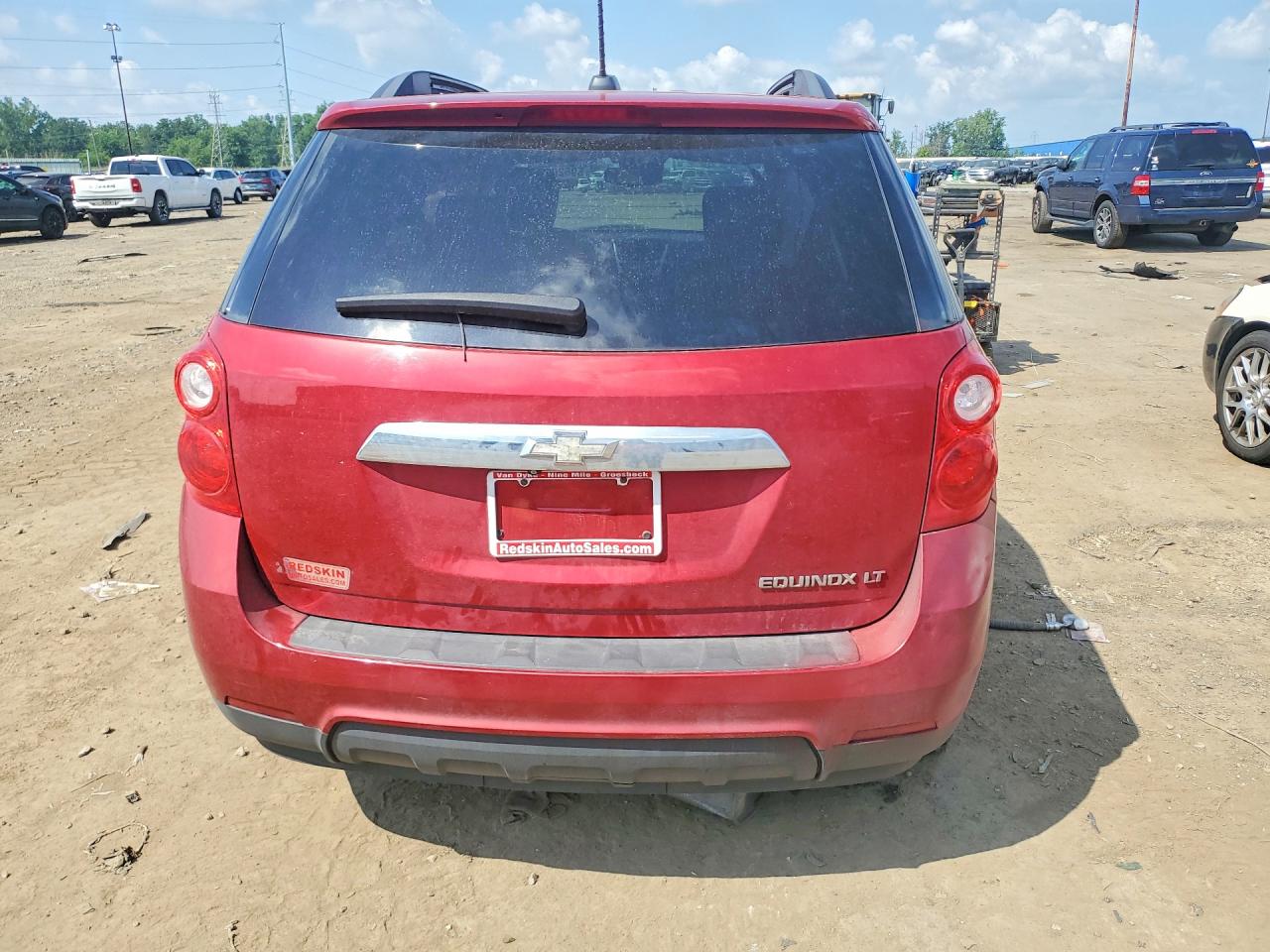 2015 Chevrolet Equinox Lt Red vin: 2GNALBEK5F1141068