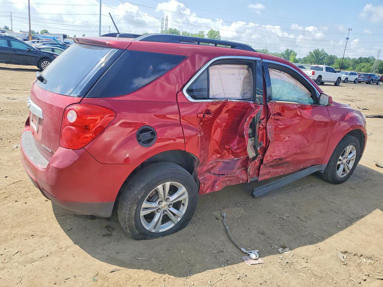 2015 Chevrolet Equinox Lt Red vin: 2GNALBEK5F1141068