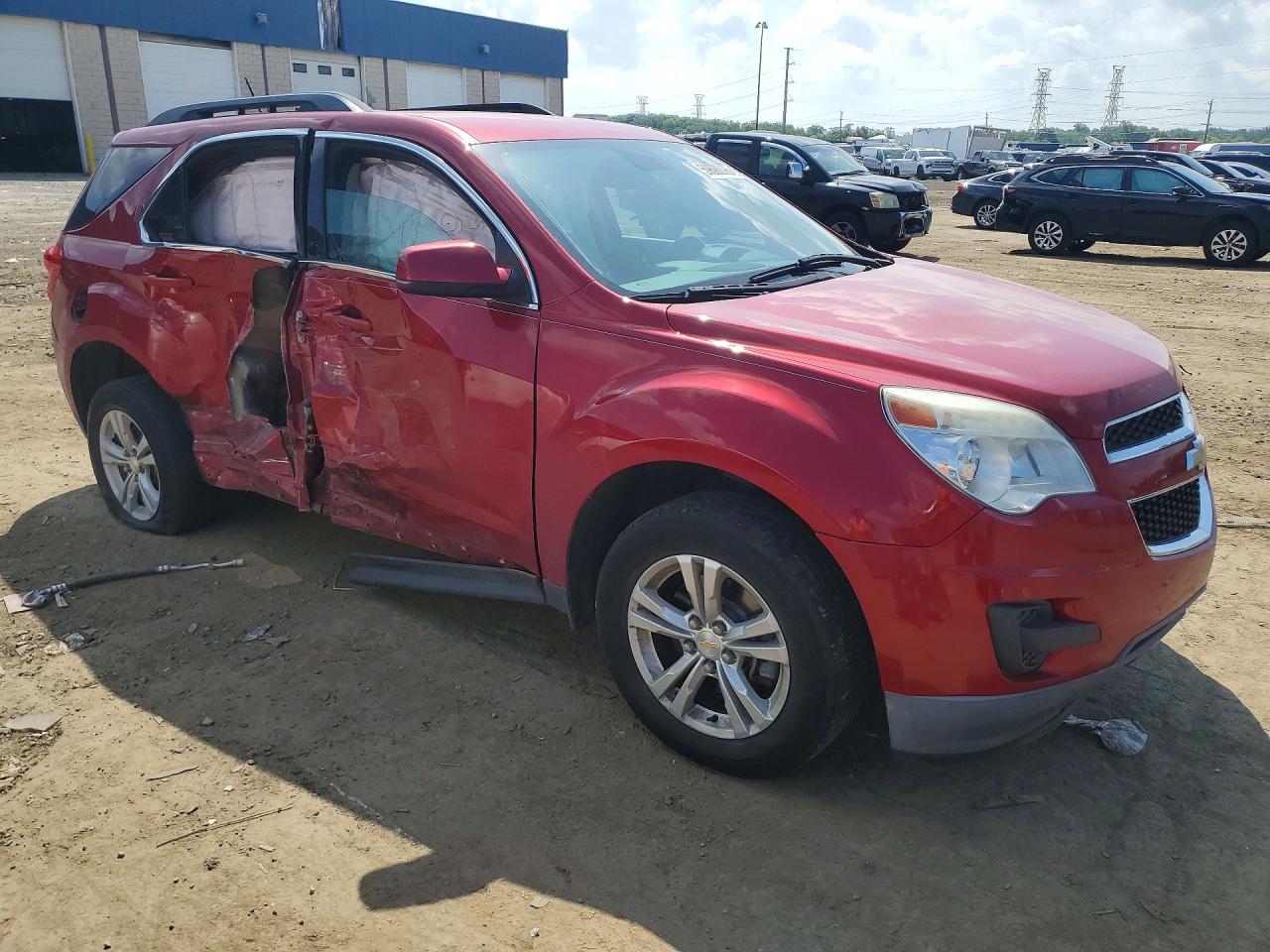 2015 Chevrolet Equinox Lt Red vin: 2GNALBEK5F1141068