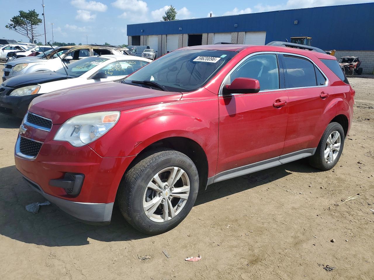 2015 Chevrolet Equinox Lt Red vin: 2GNALBEK5F1141068