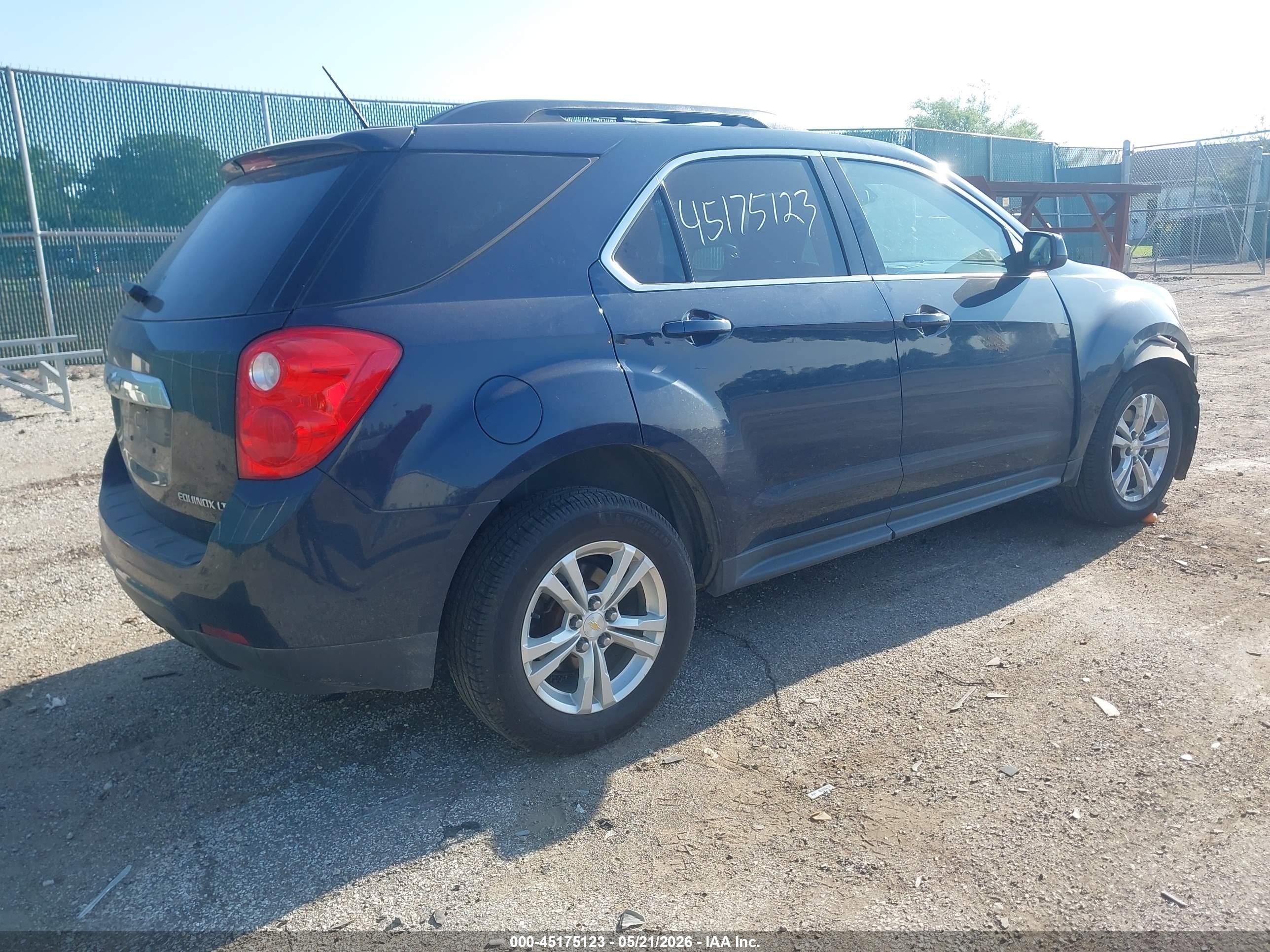 2015 Chevrolet Equinox 1lt Blue vin: 2GNALBEK5F1151468