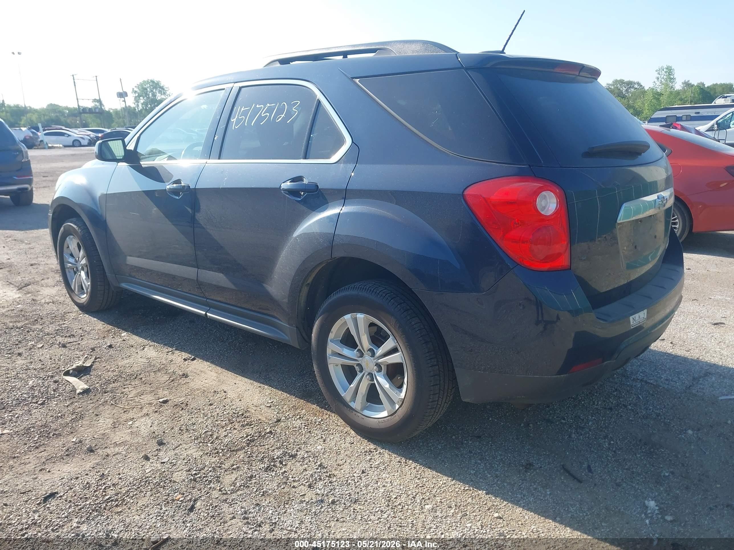 2015 Chevrolet Equinox 1lt Blue vin: 2GNALBEK5F1151468