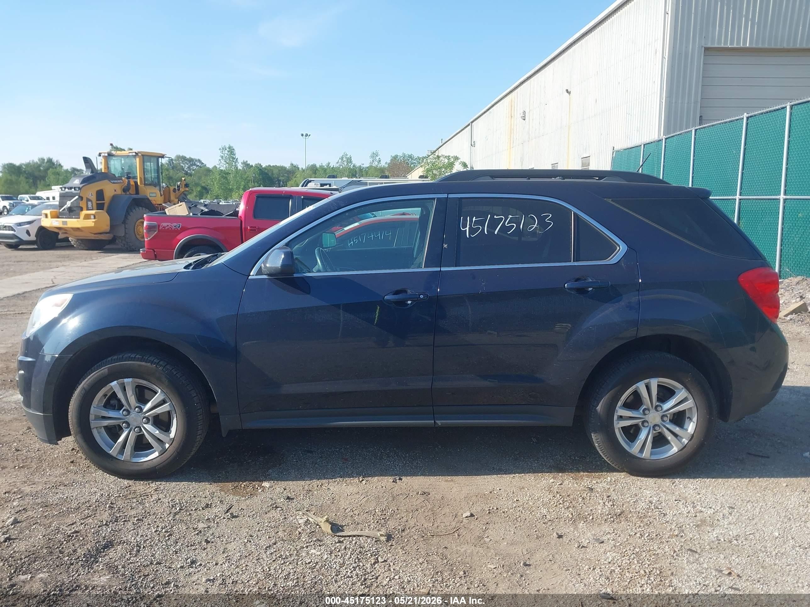 2015 Chevrolet Equinox 1lt Blue vin: 2GNALBEK5F1151468